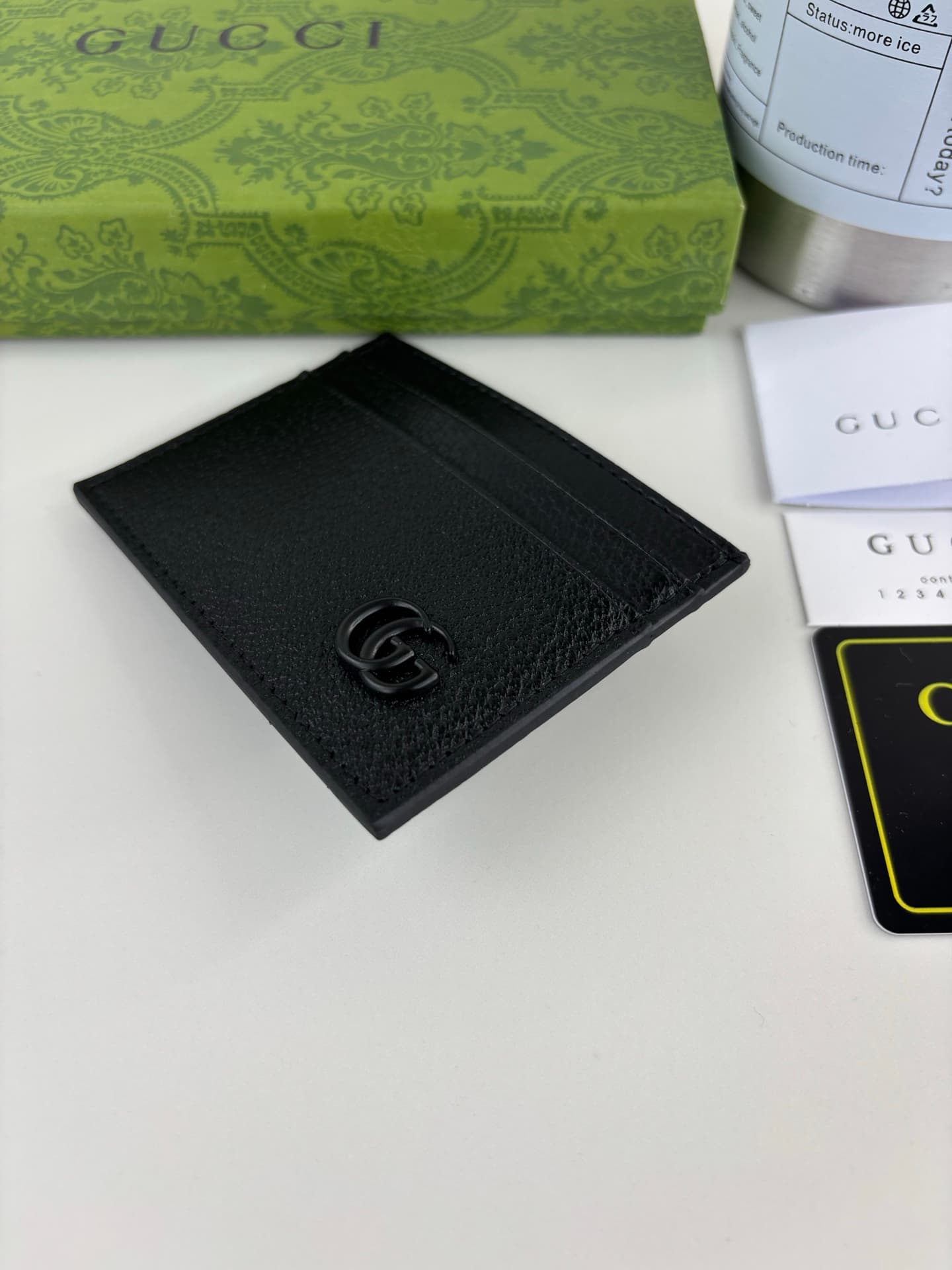 Gucci Black Wallet 657588