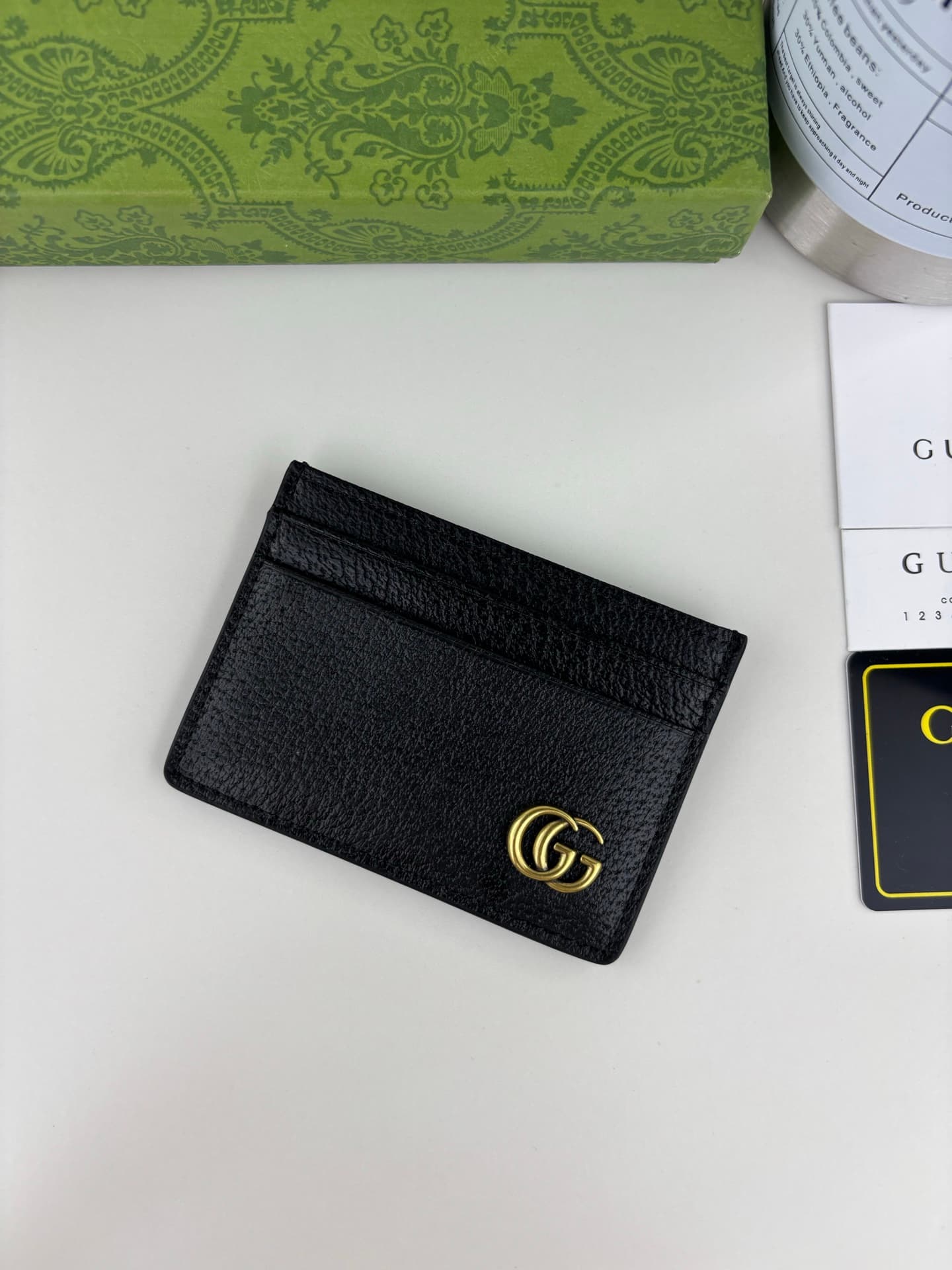 Gucci Black Wallet 657588