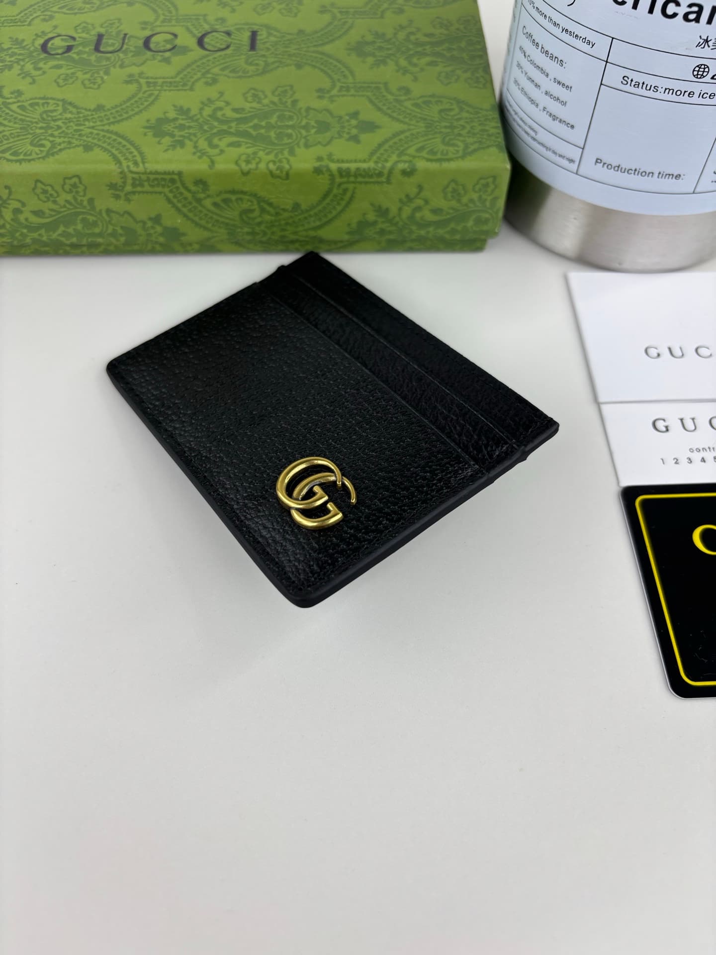 Gucci Black Wallet 657588
