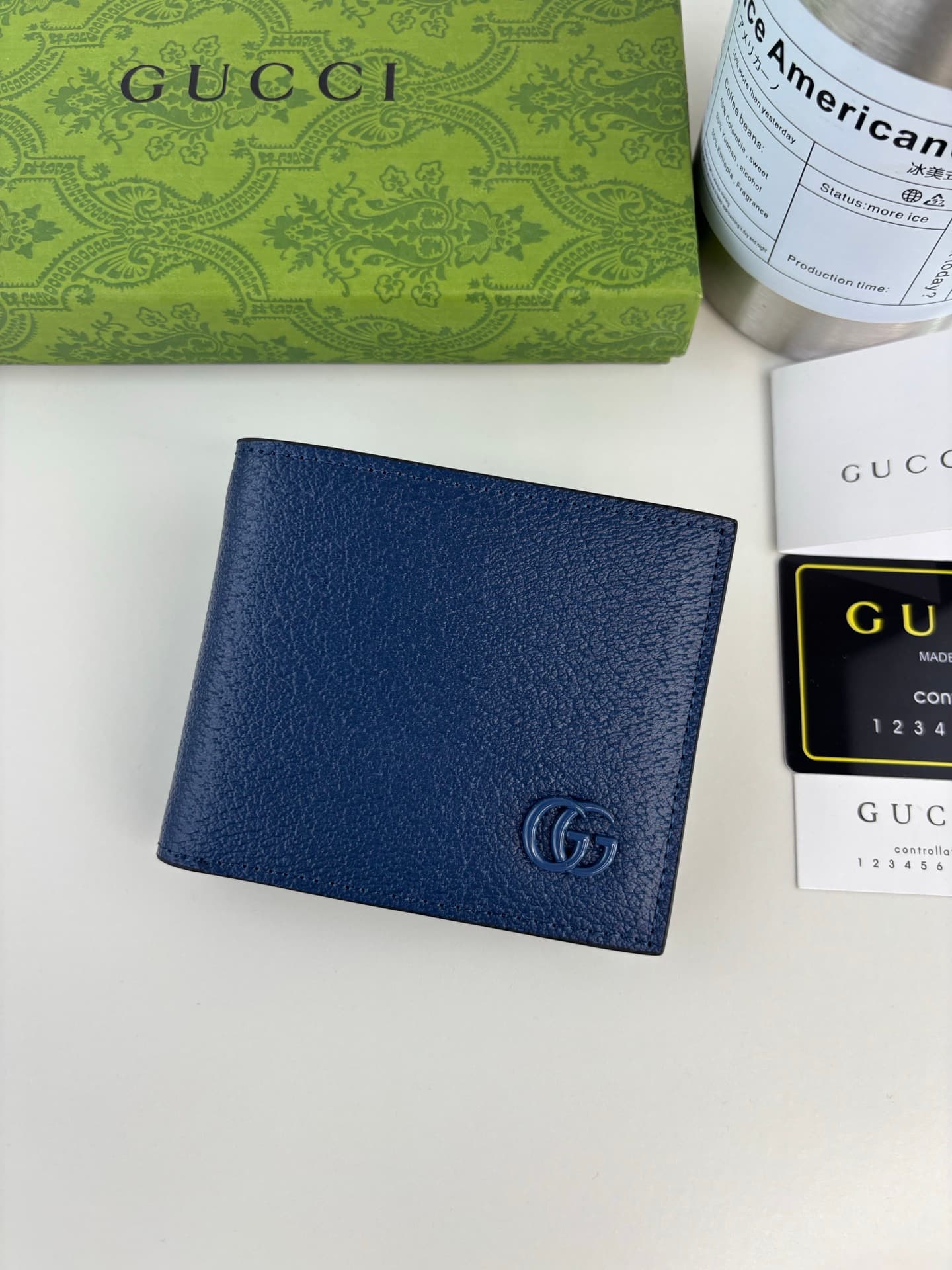 Gucci Blue Wallet 428726