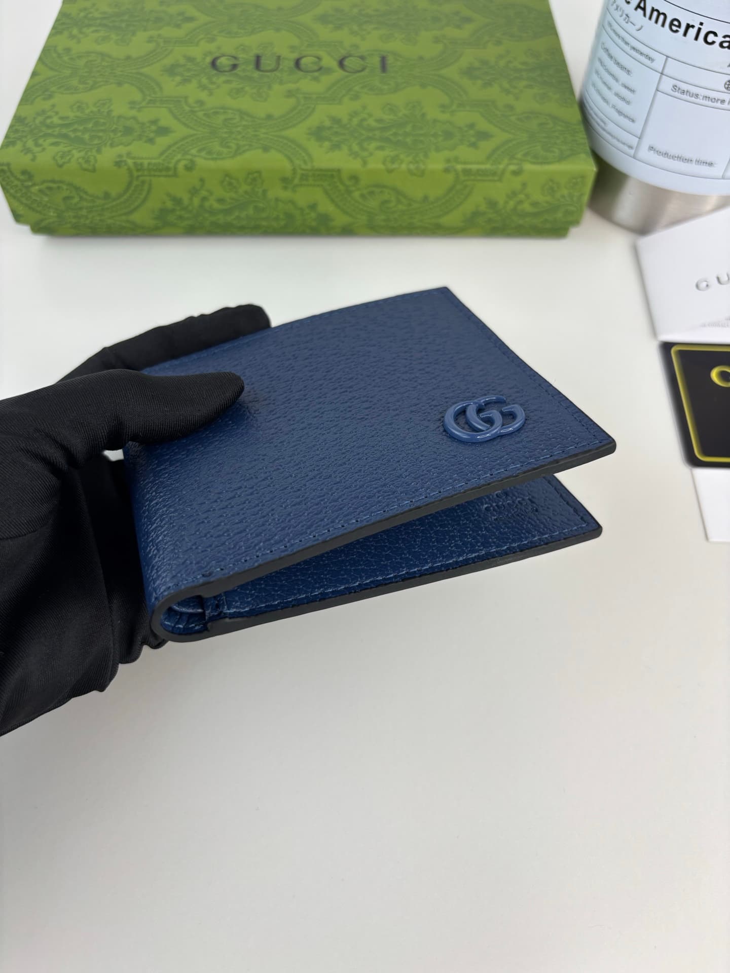 Gucci Blue Wallet 428726