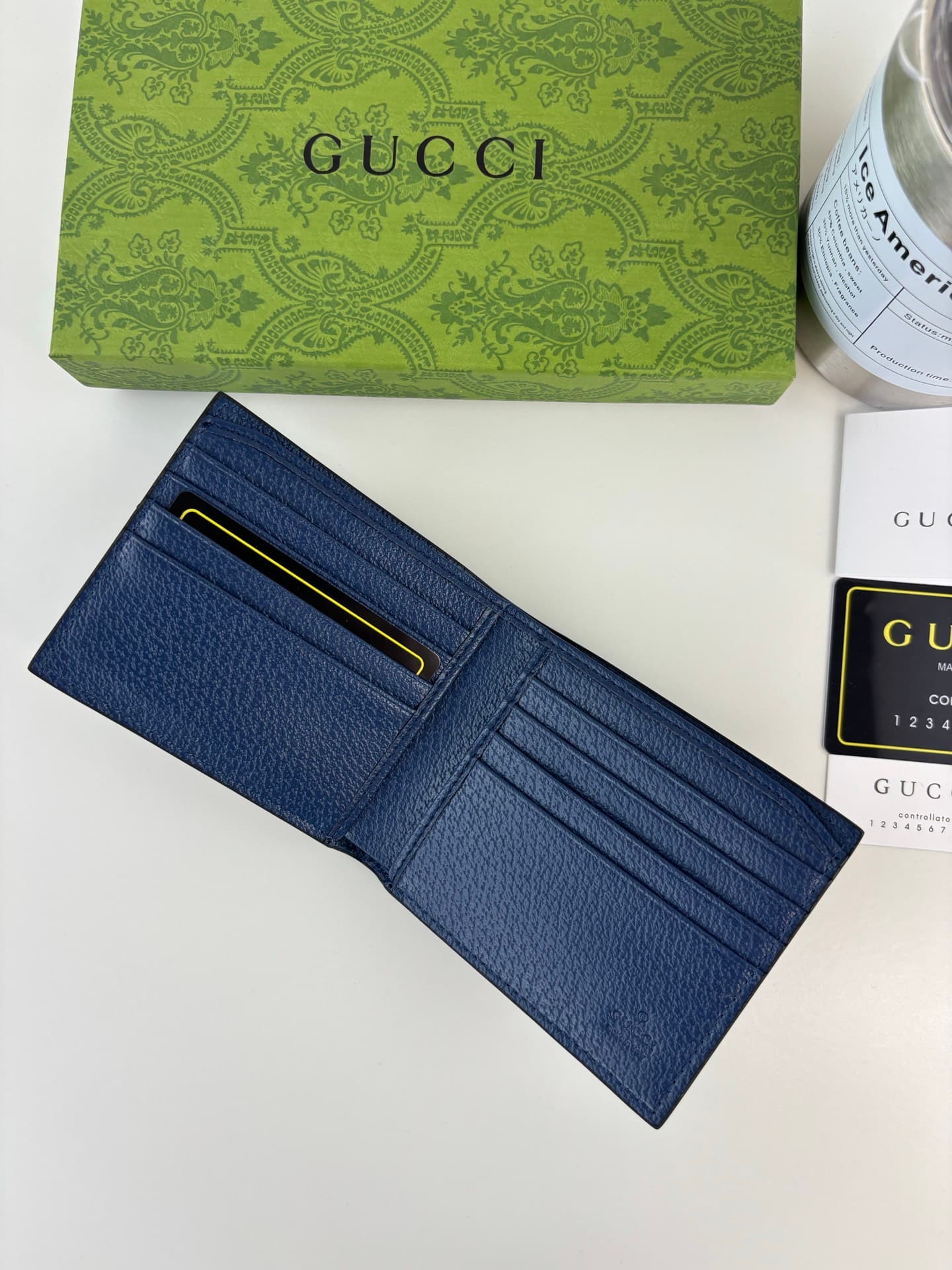 Gucci Blue Wallet 428726
