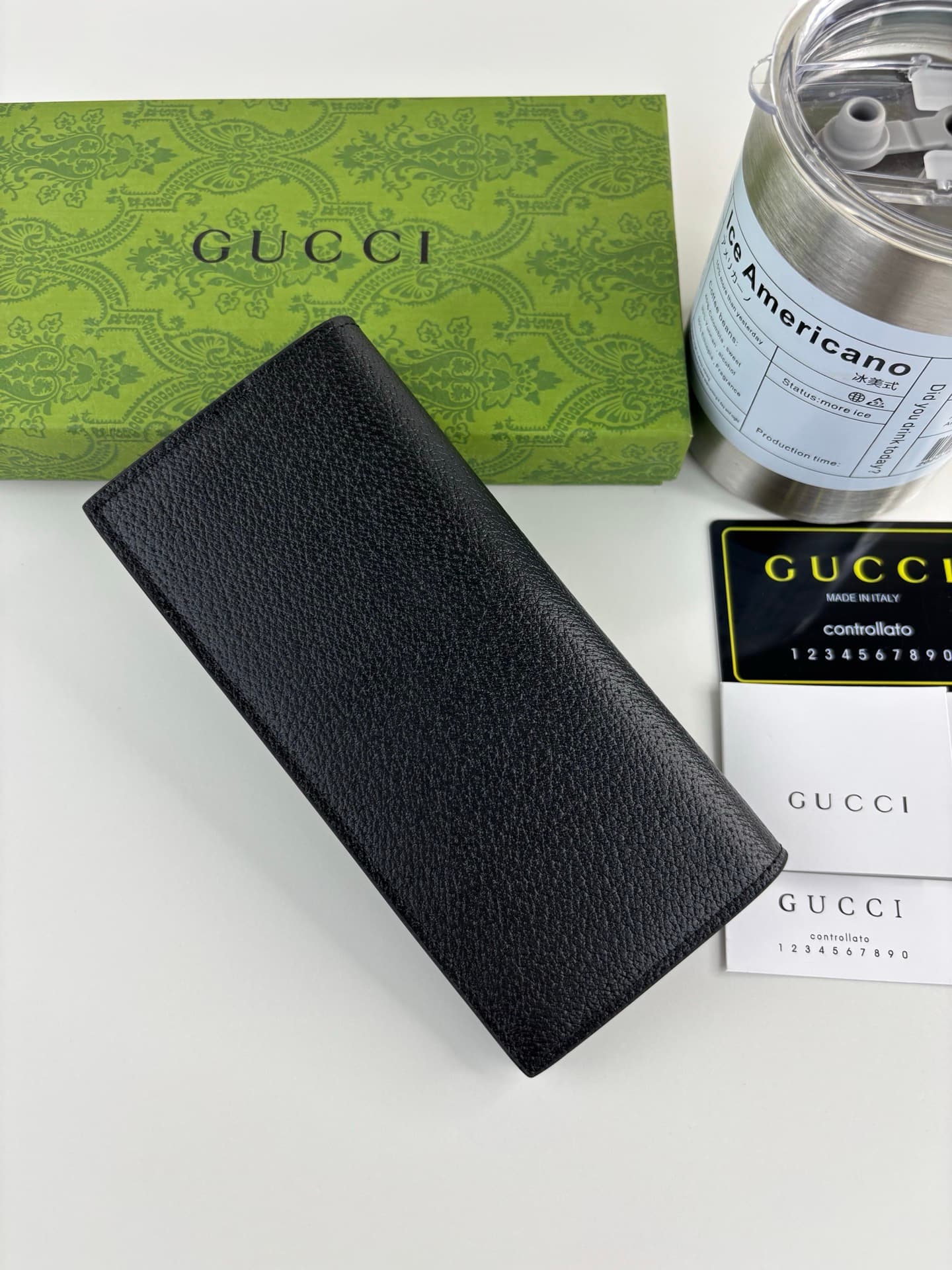 Gucci Black Wallet 436023