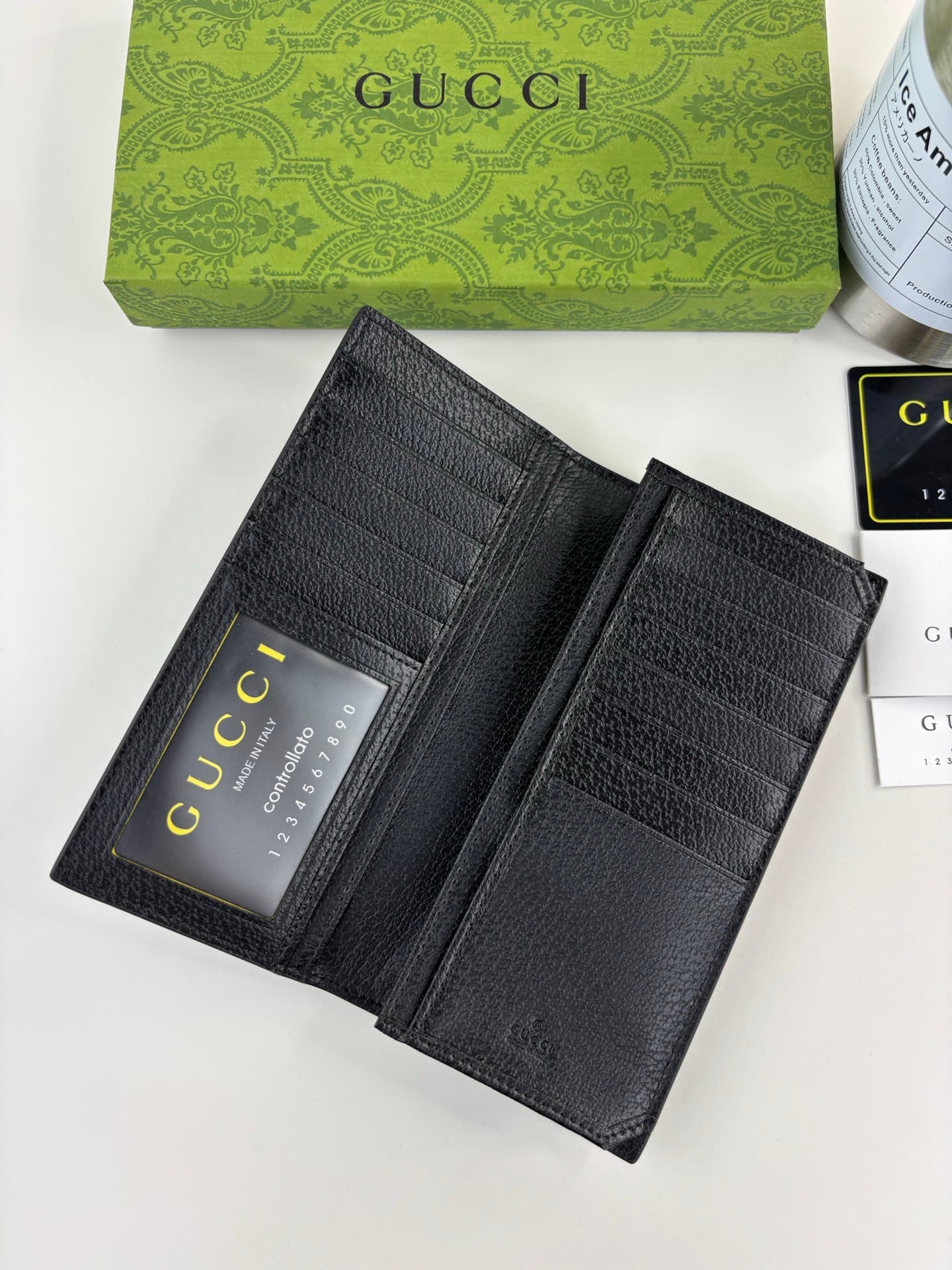 Gucci Black Wallet 436023