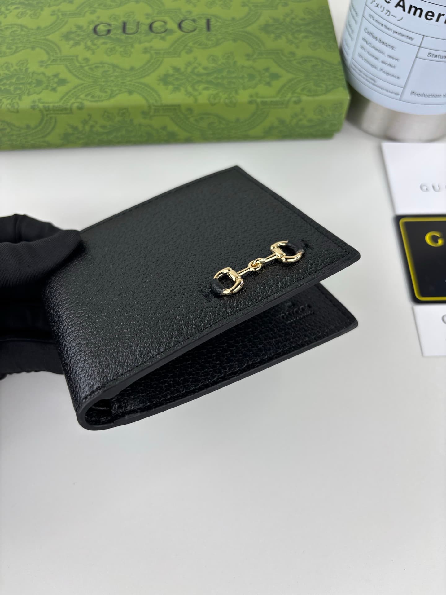 Gucci Black Wallet 700462
