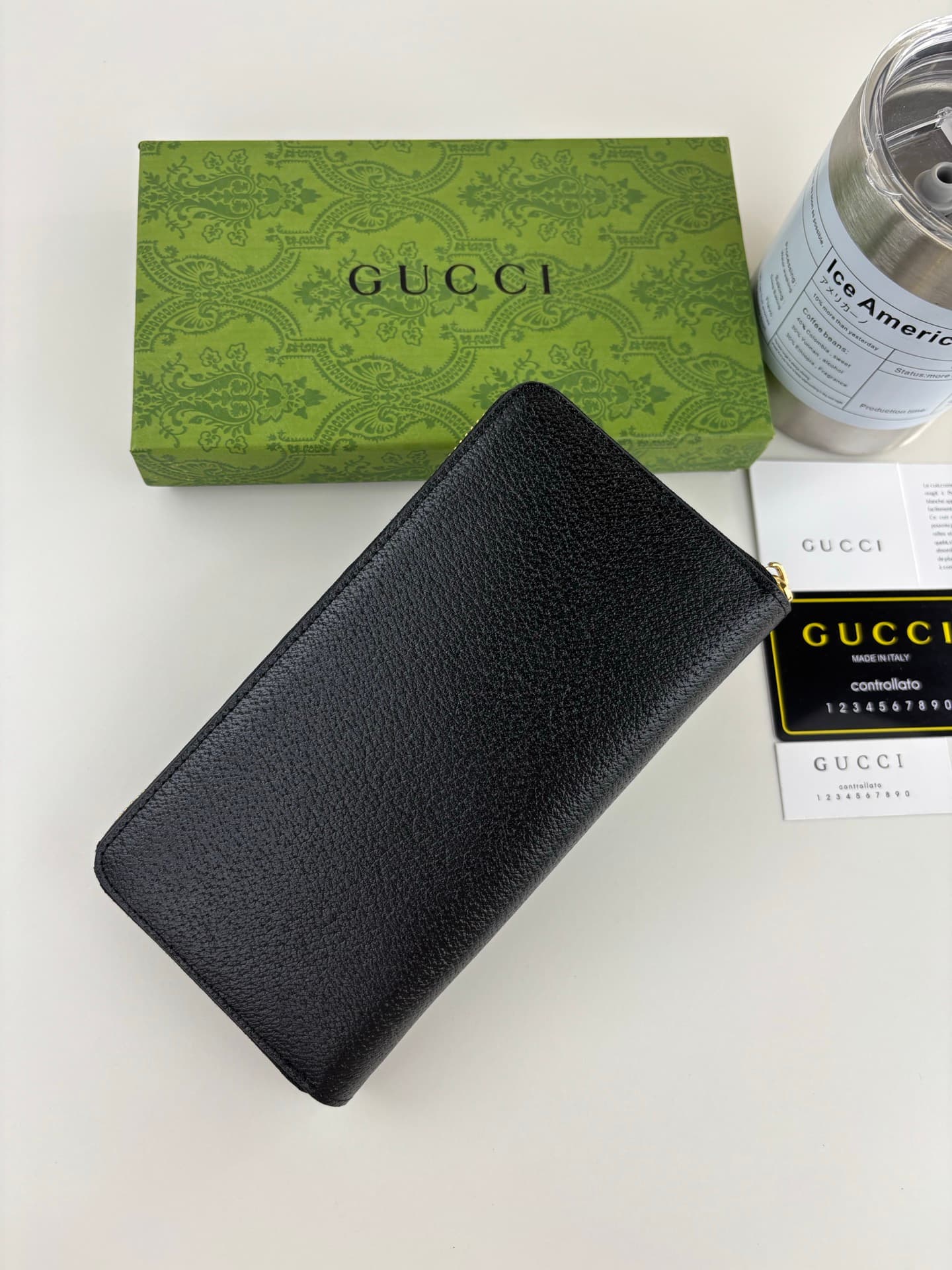 Gucci Black Wallet 700484