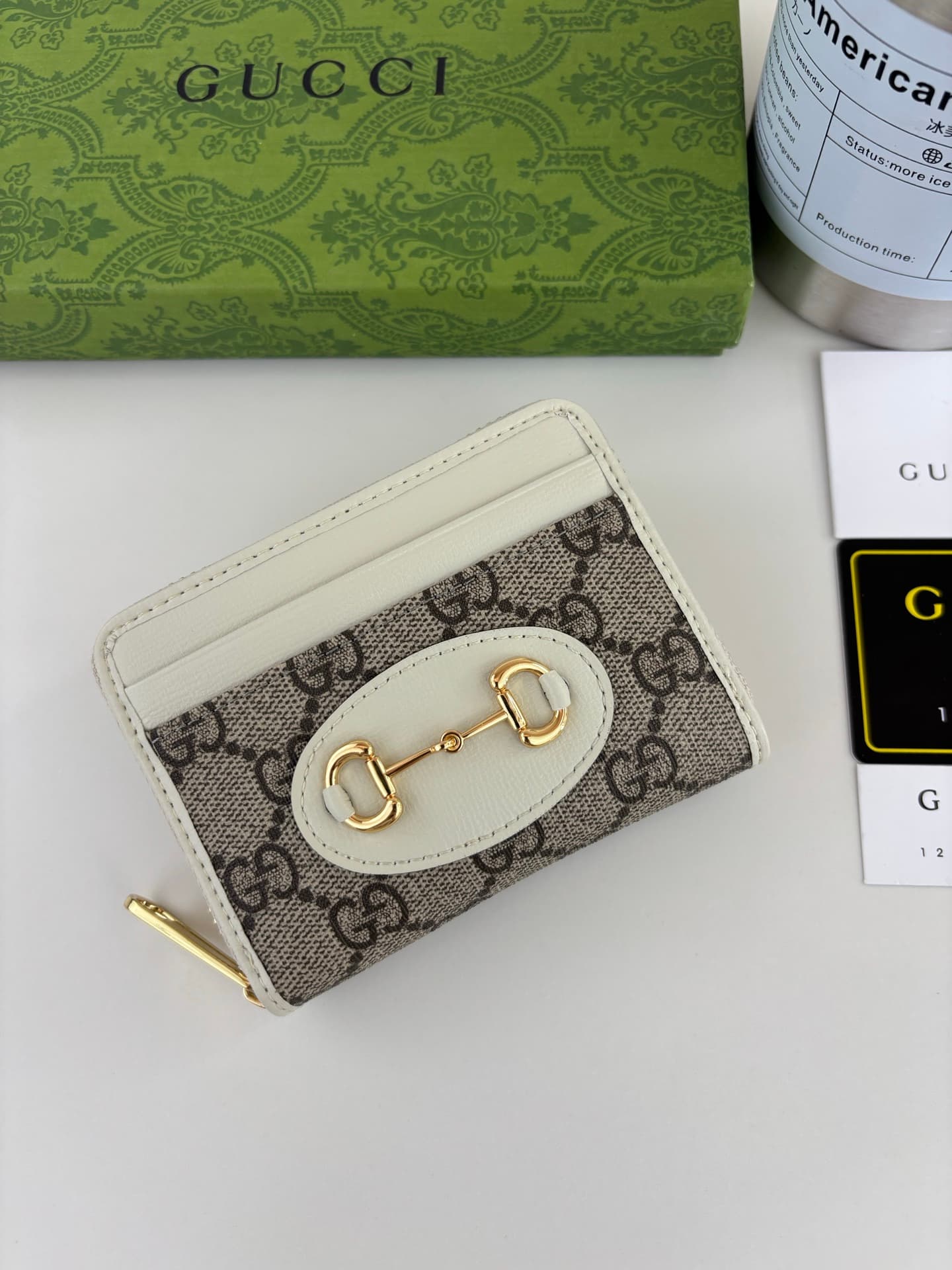 Gucci White Wallet 658549