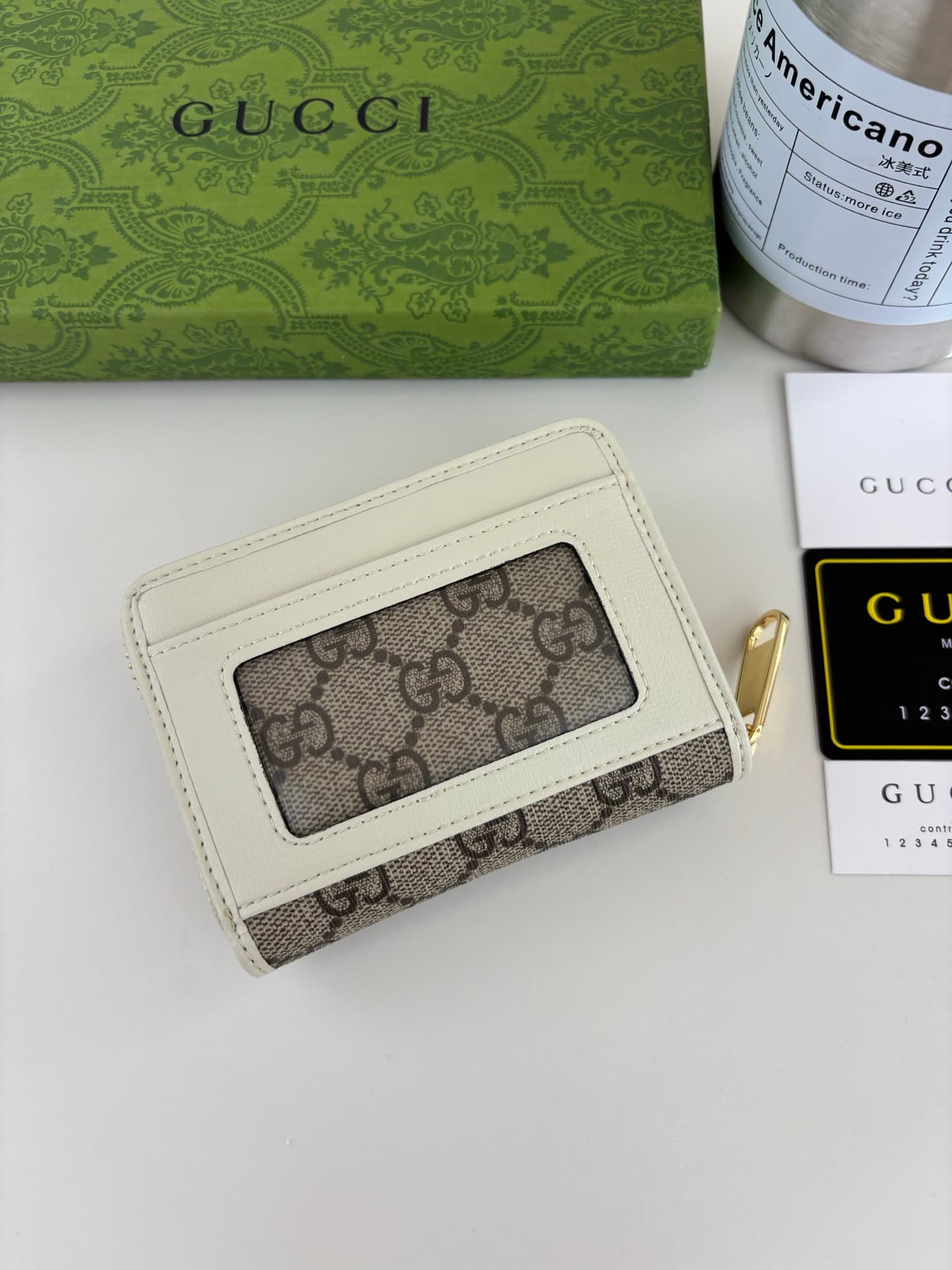 Gucci White Wallet 658549