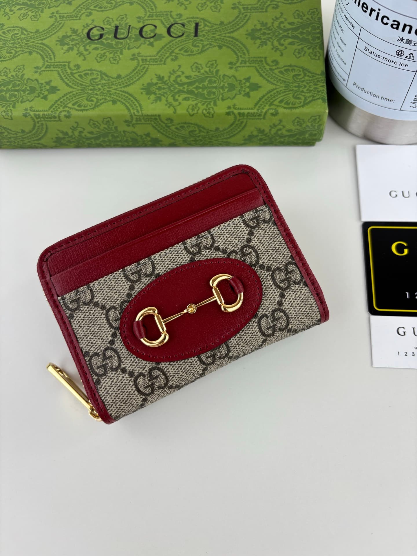 Gucci Red Wallet 658549