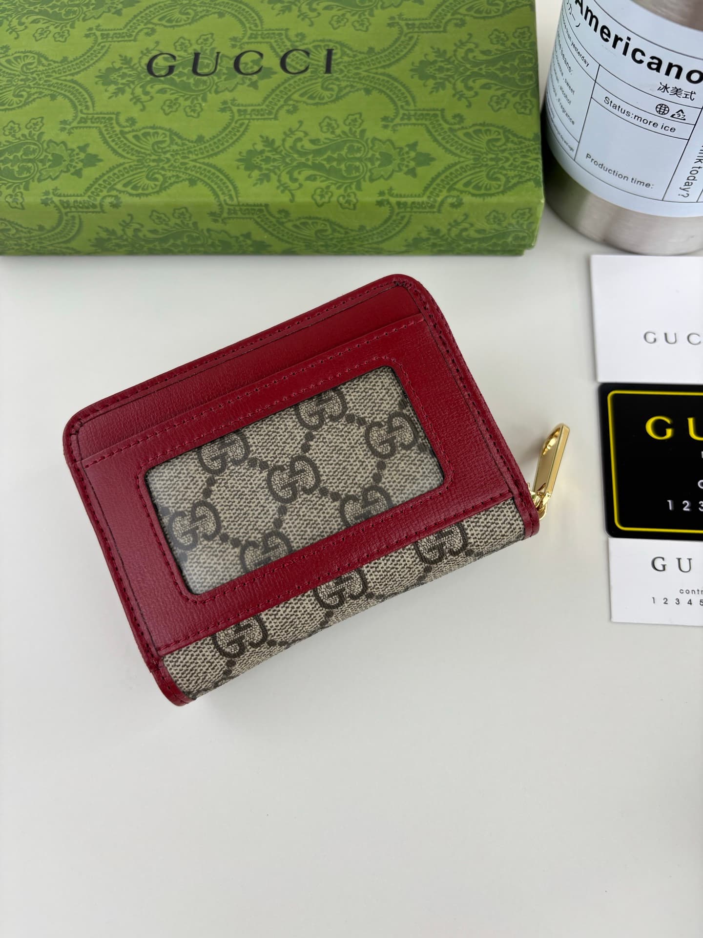 Gucci Red Wallet 658549