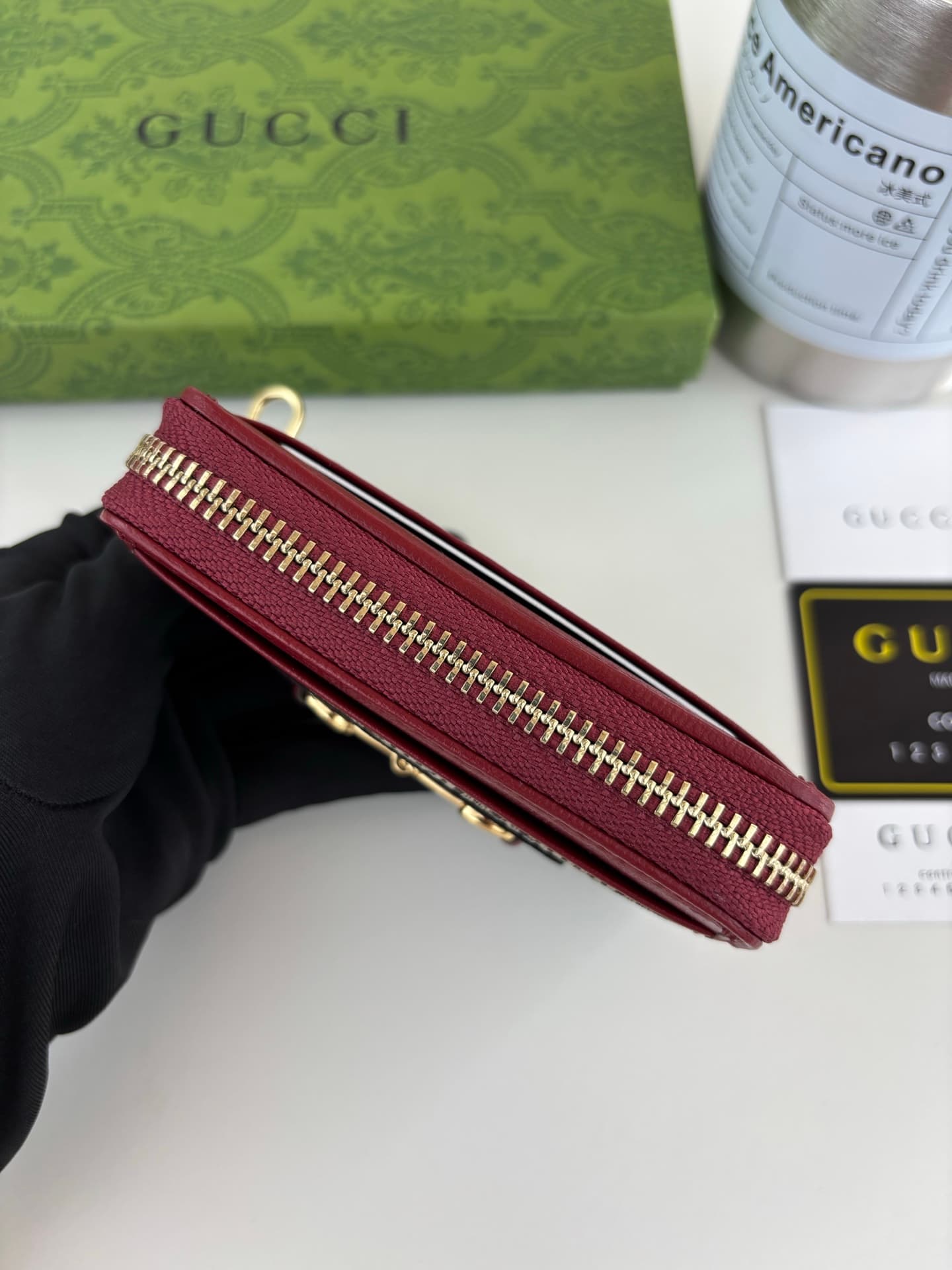 Gucci Red Wallet 658549