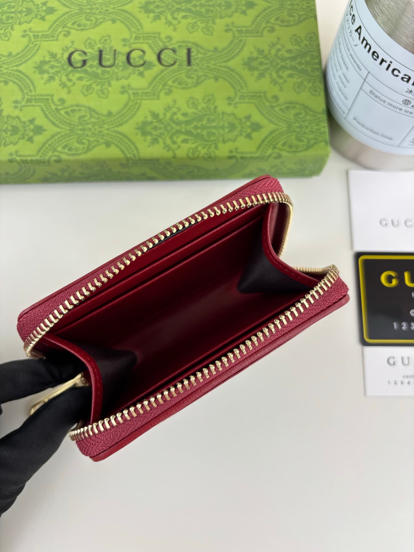 Gucci Red Wallet 658549
