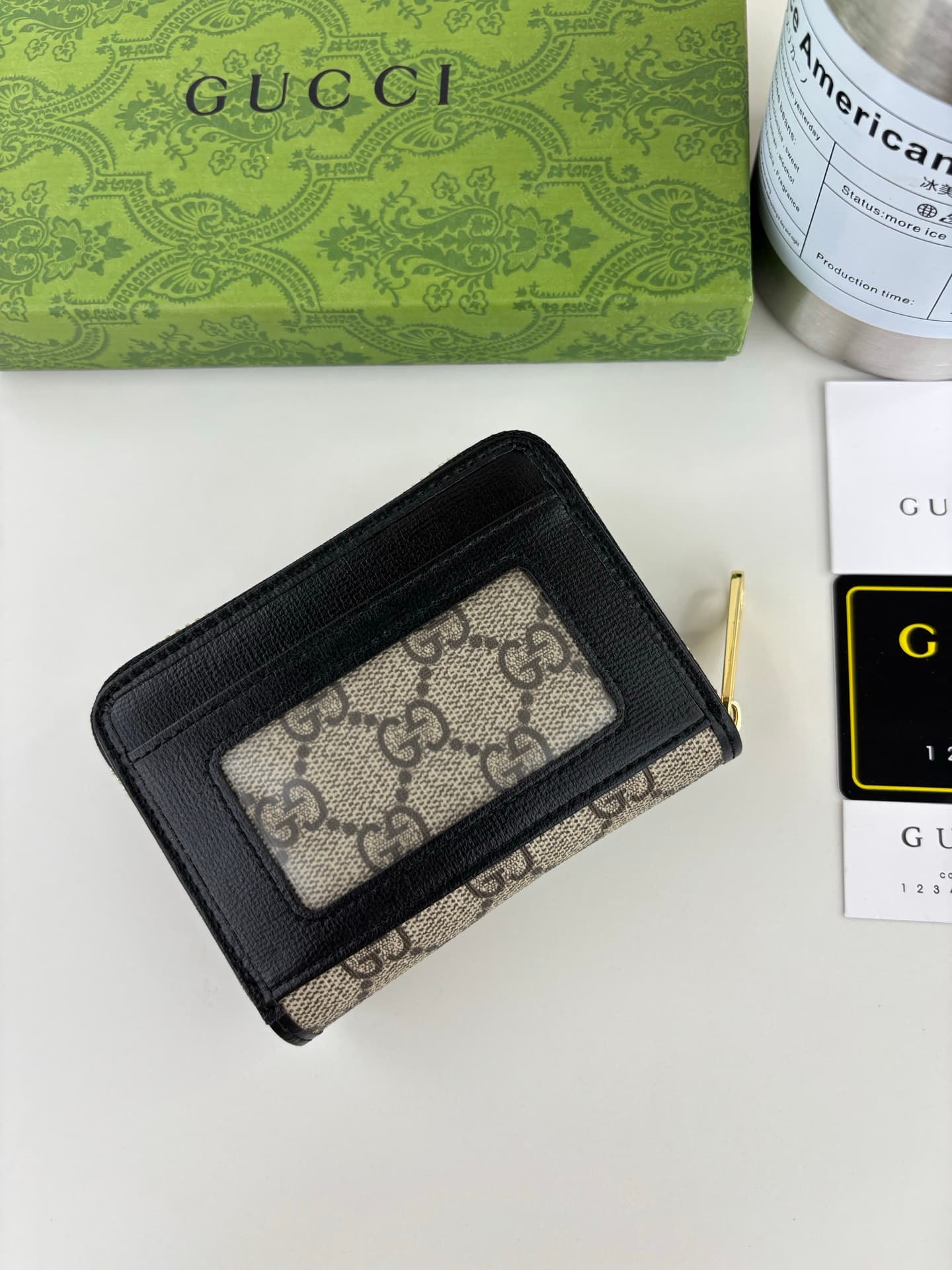 Gucci Black Wallet 658549