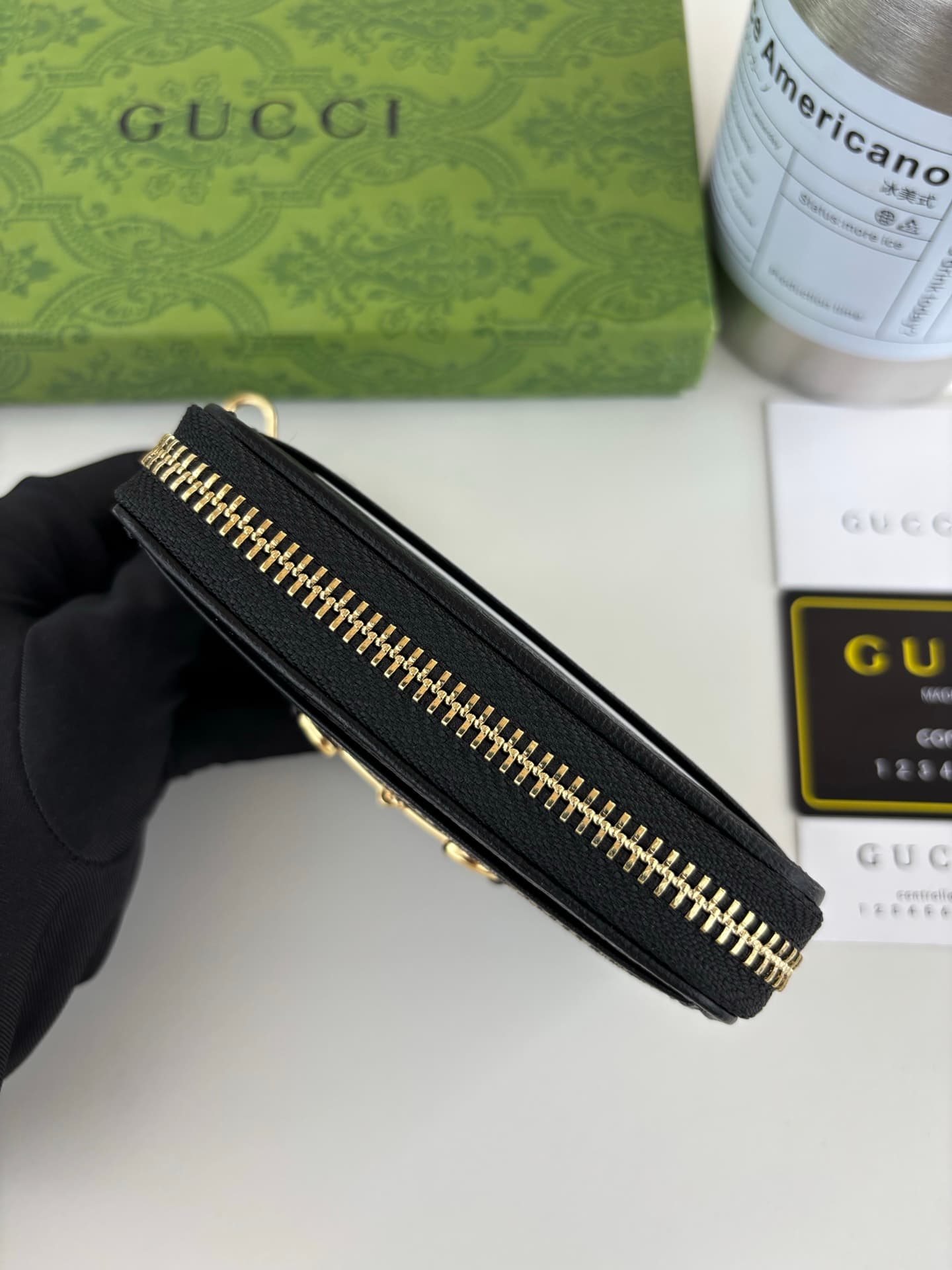 Gucci Black Wallet 658549