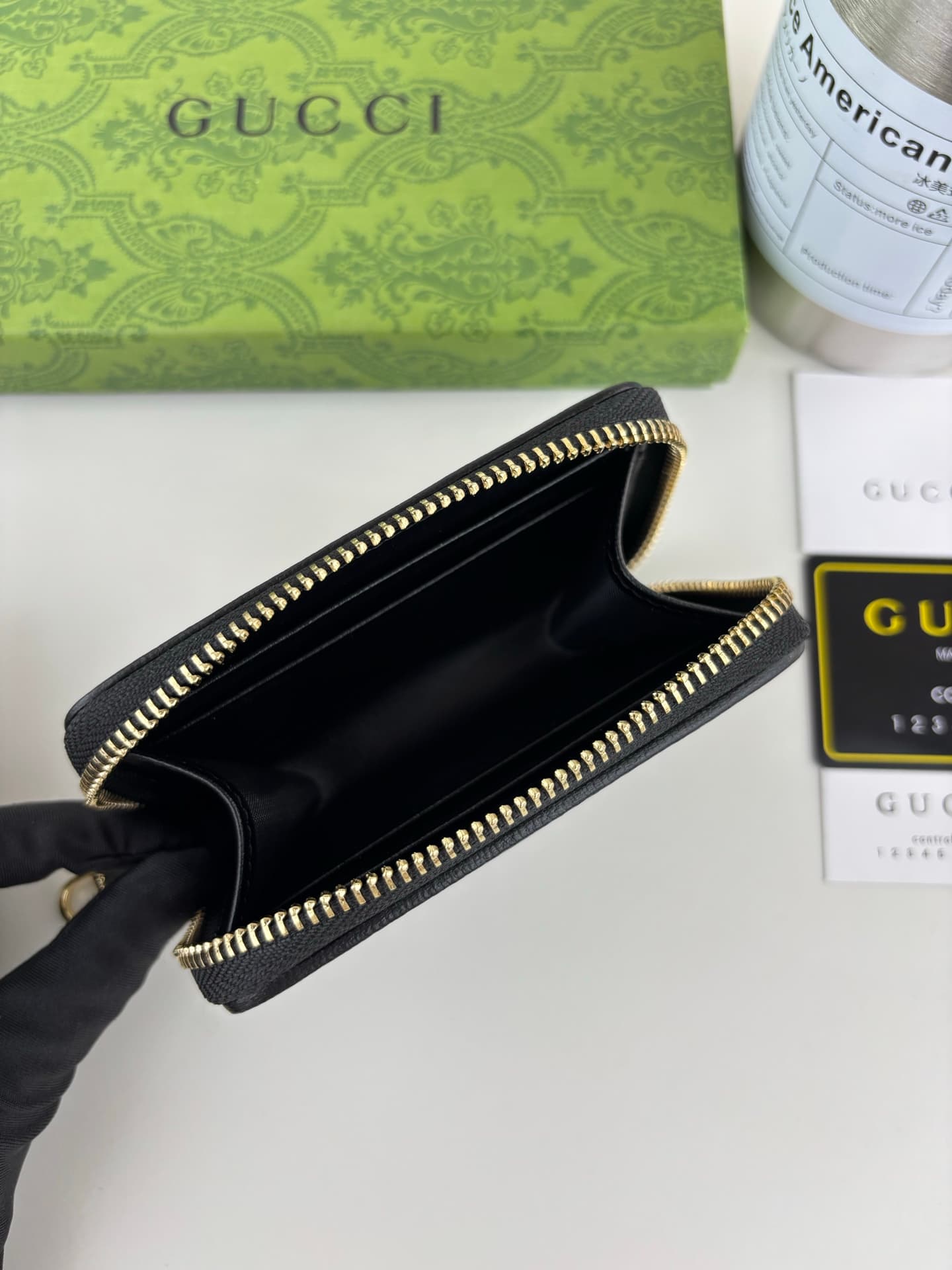 Gucci Black Wallet 658549