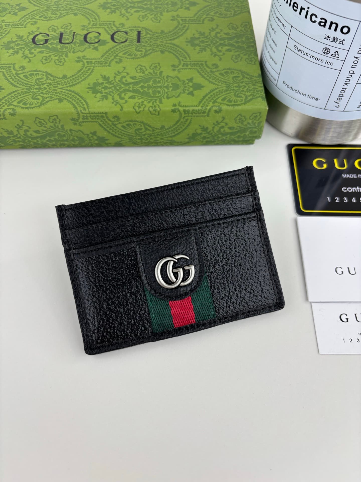 Gucci Black Wallet 834795