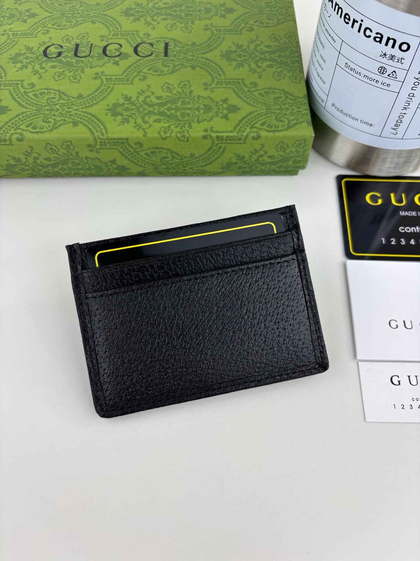 Gucci Black Wallet 834795