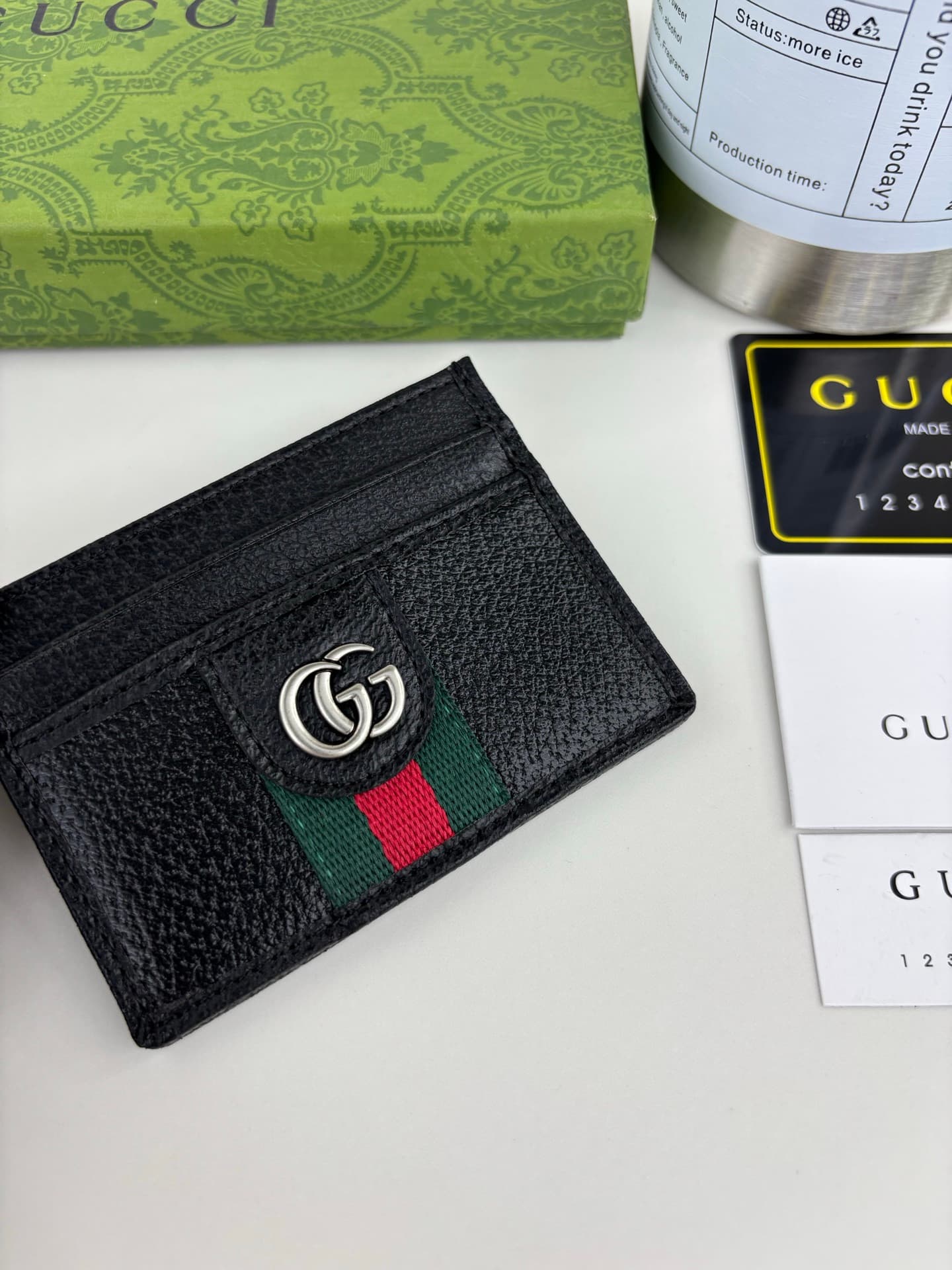 Gucci Black Wallet 834795