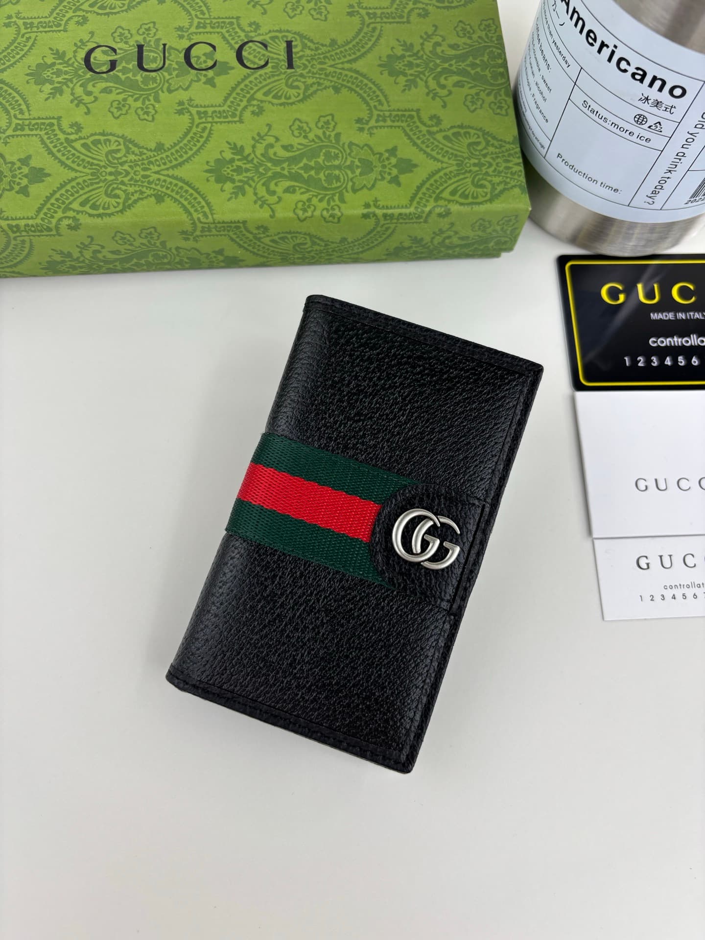 Gucci Black Wallet 834691