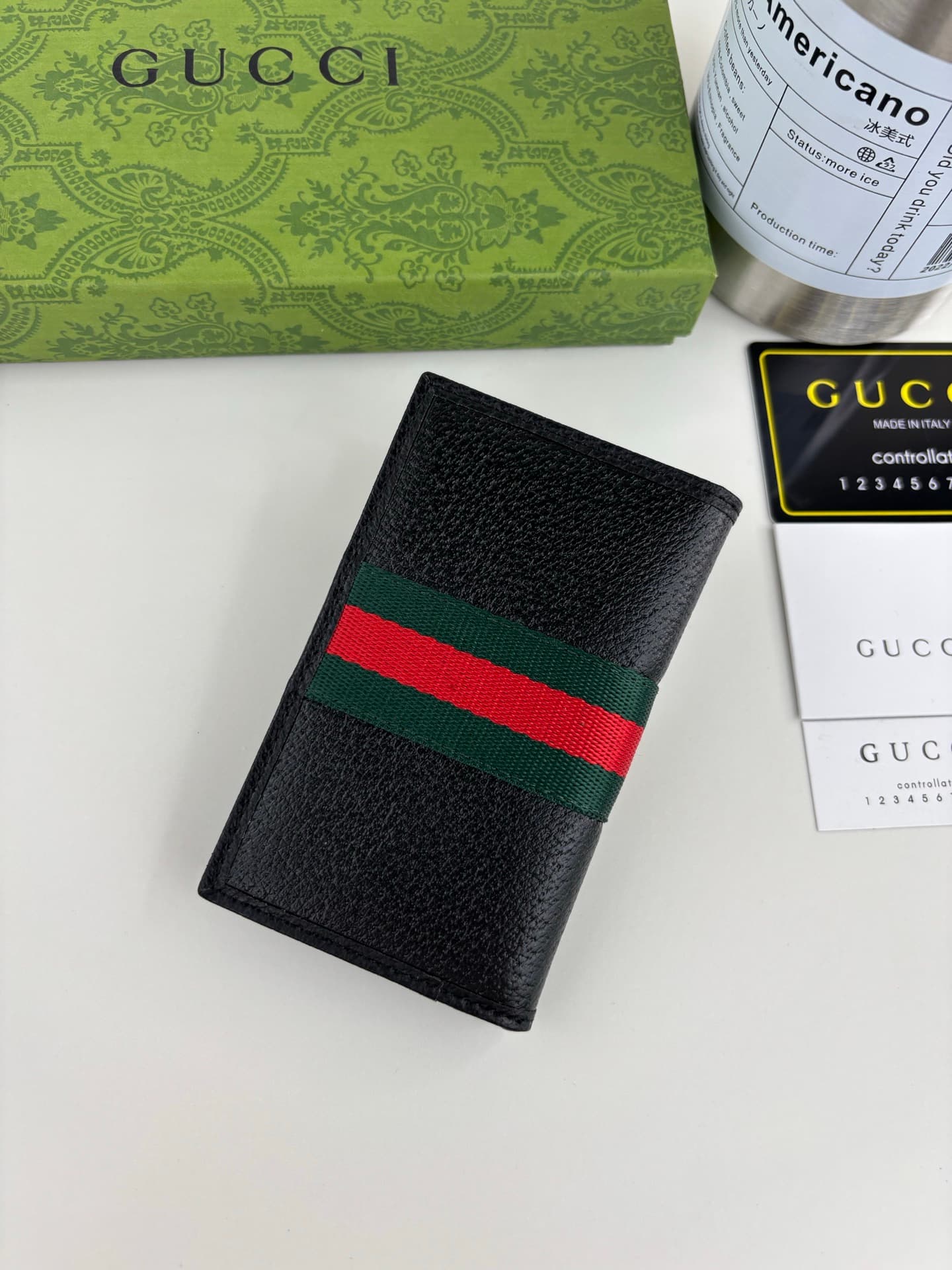 Gucci Black Wallet 834691