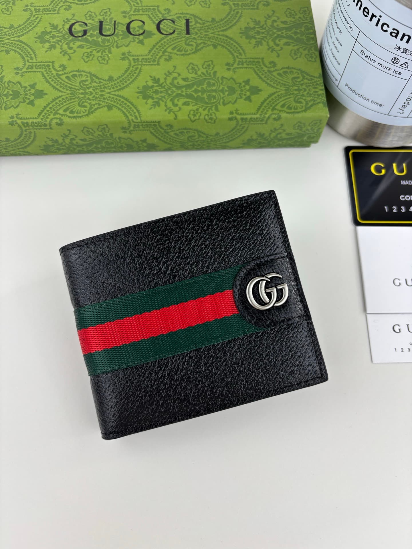 Gucci Black Wallet 834271