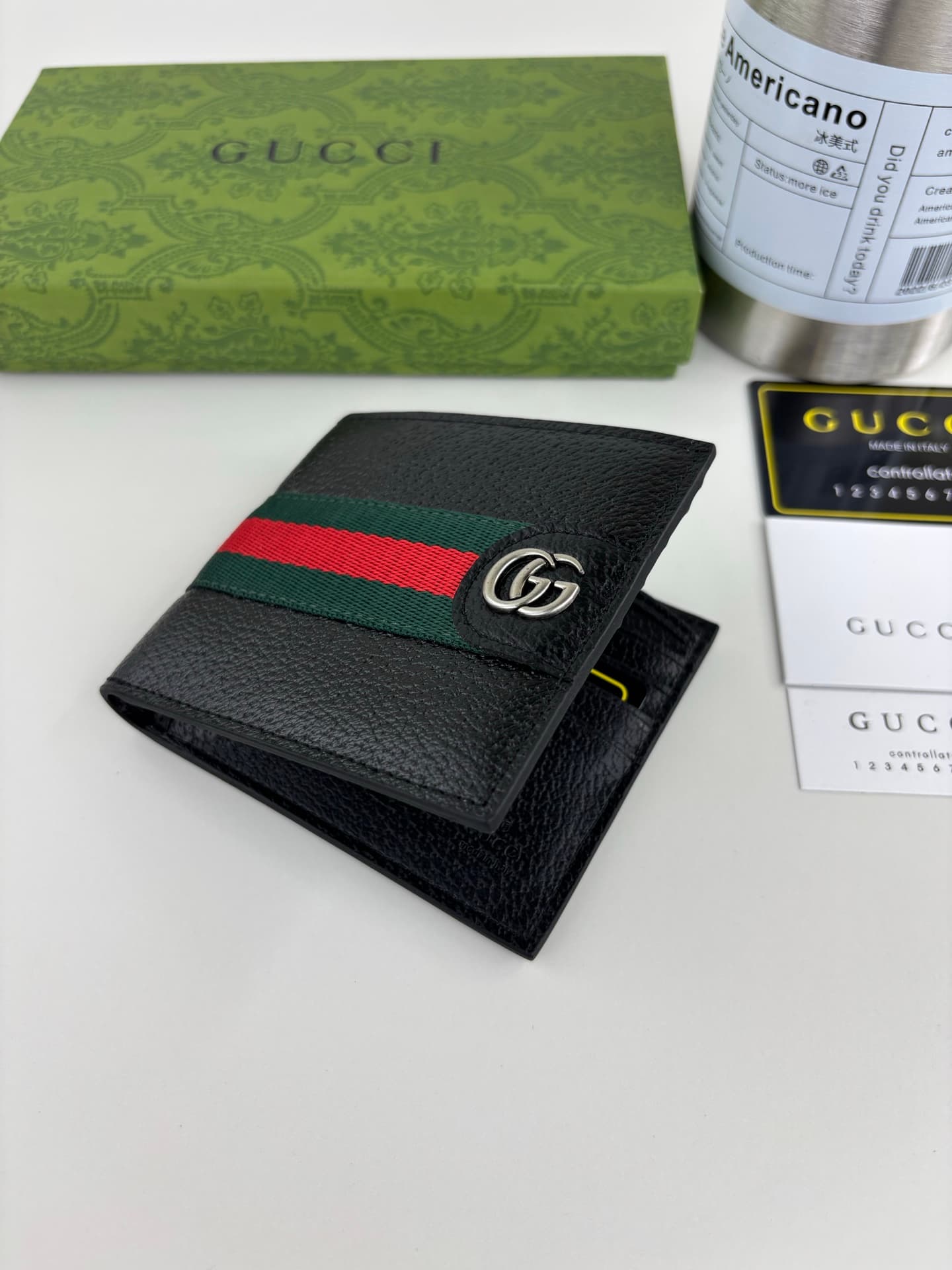 Gucci Black Wallet 834271
