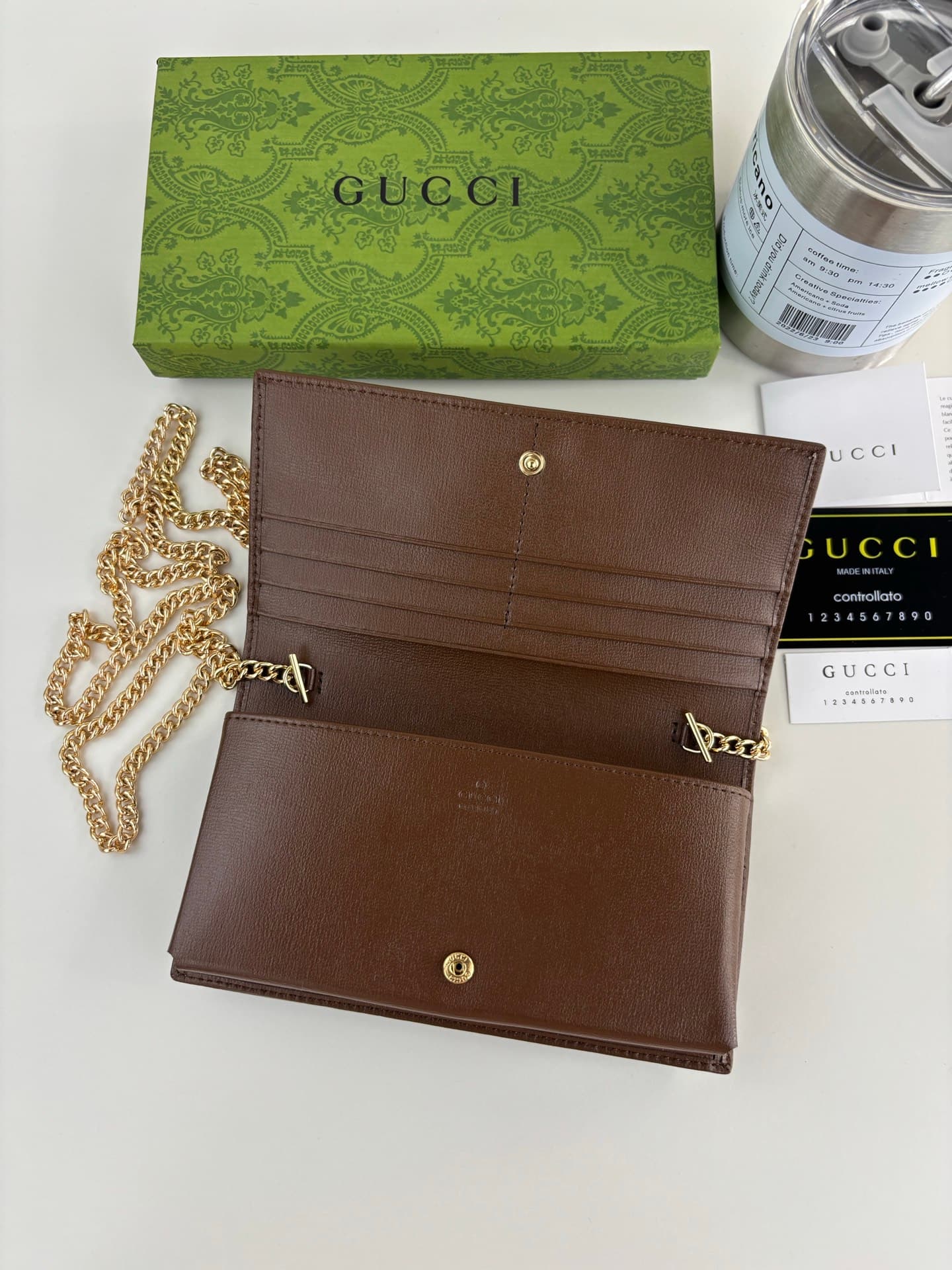 Gucci Brown Wallet 621892