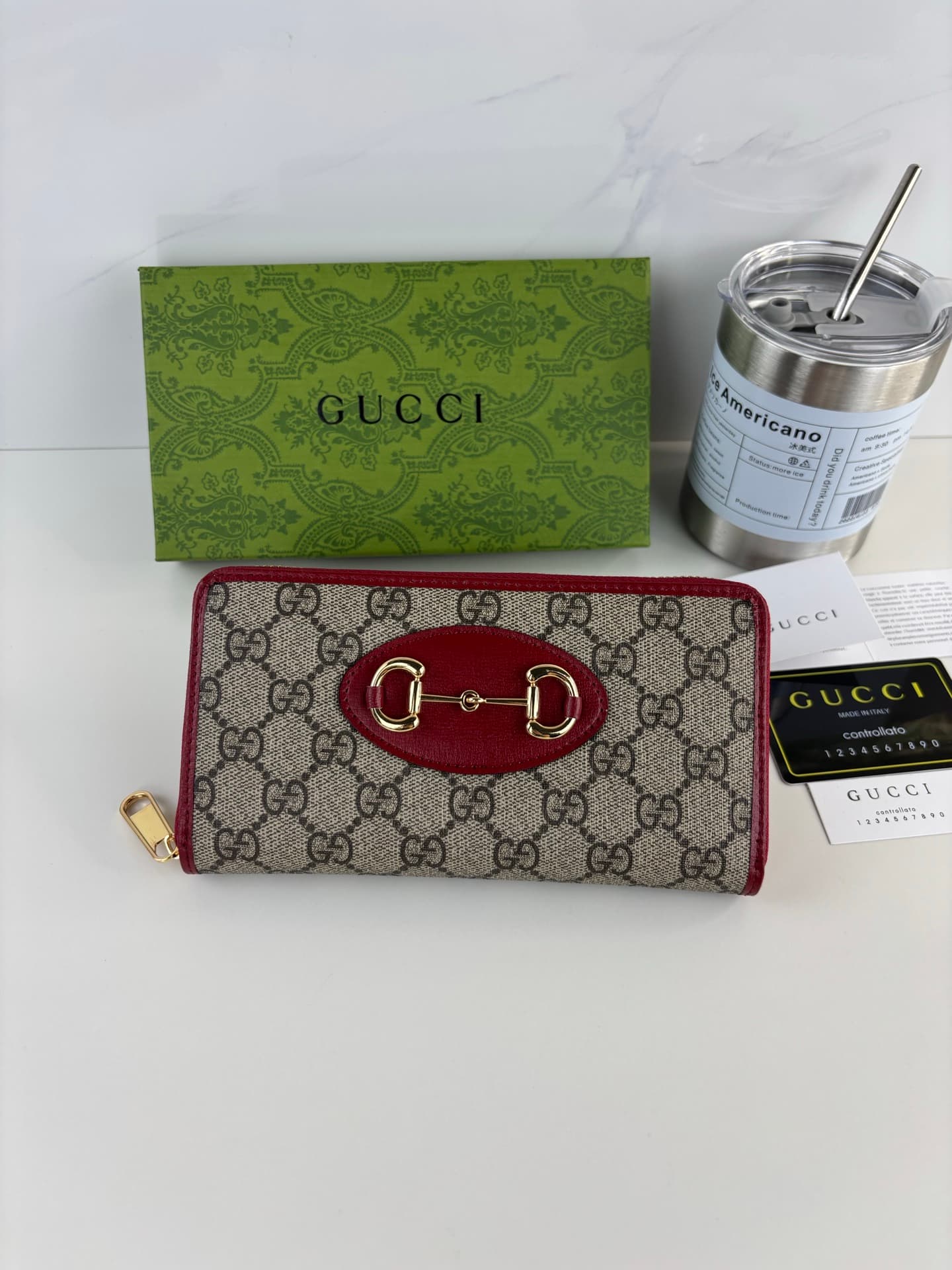 Gucci Brown Wallet 621889