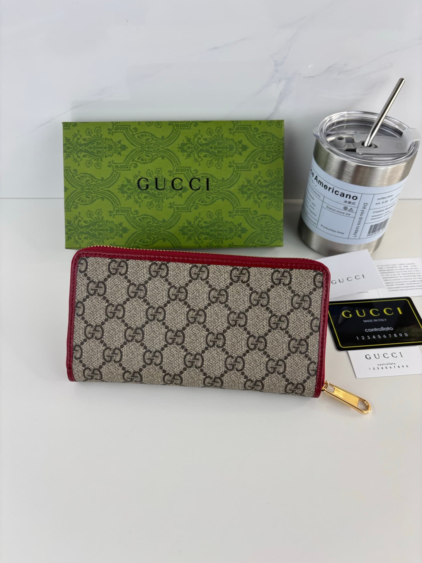 Gucci Brown Wallet 621889