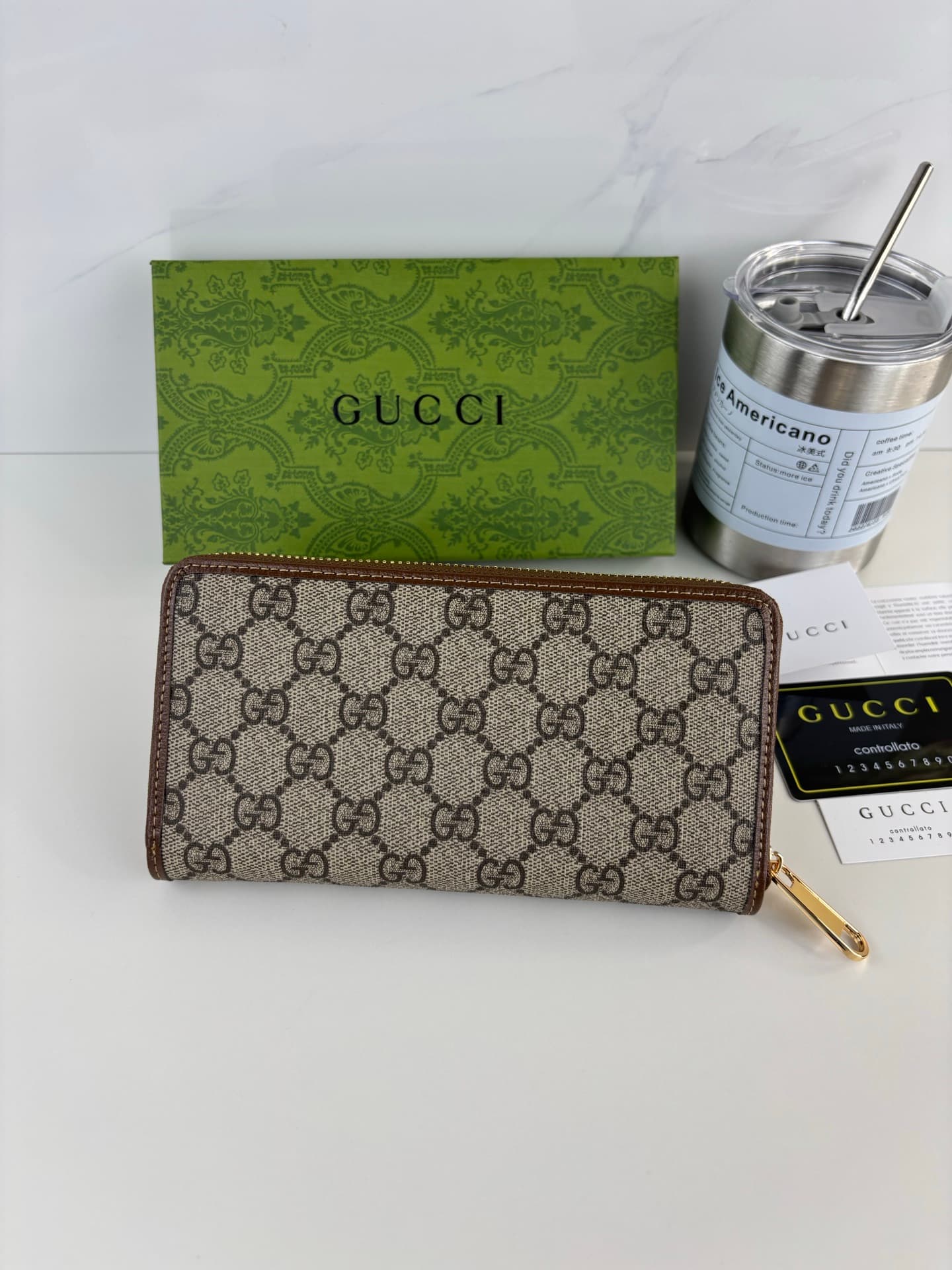 Gucci Brown Wallet 621889