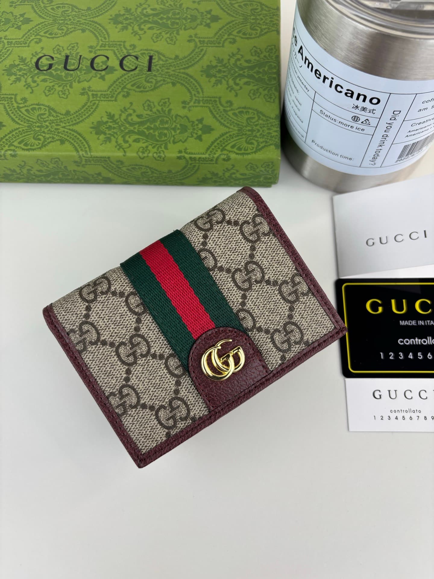 Gucci Green Wallet 838487