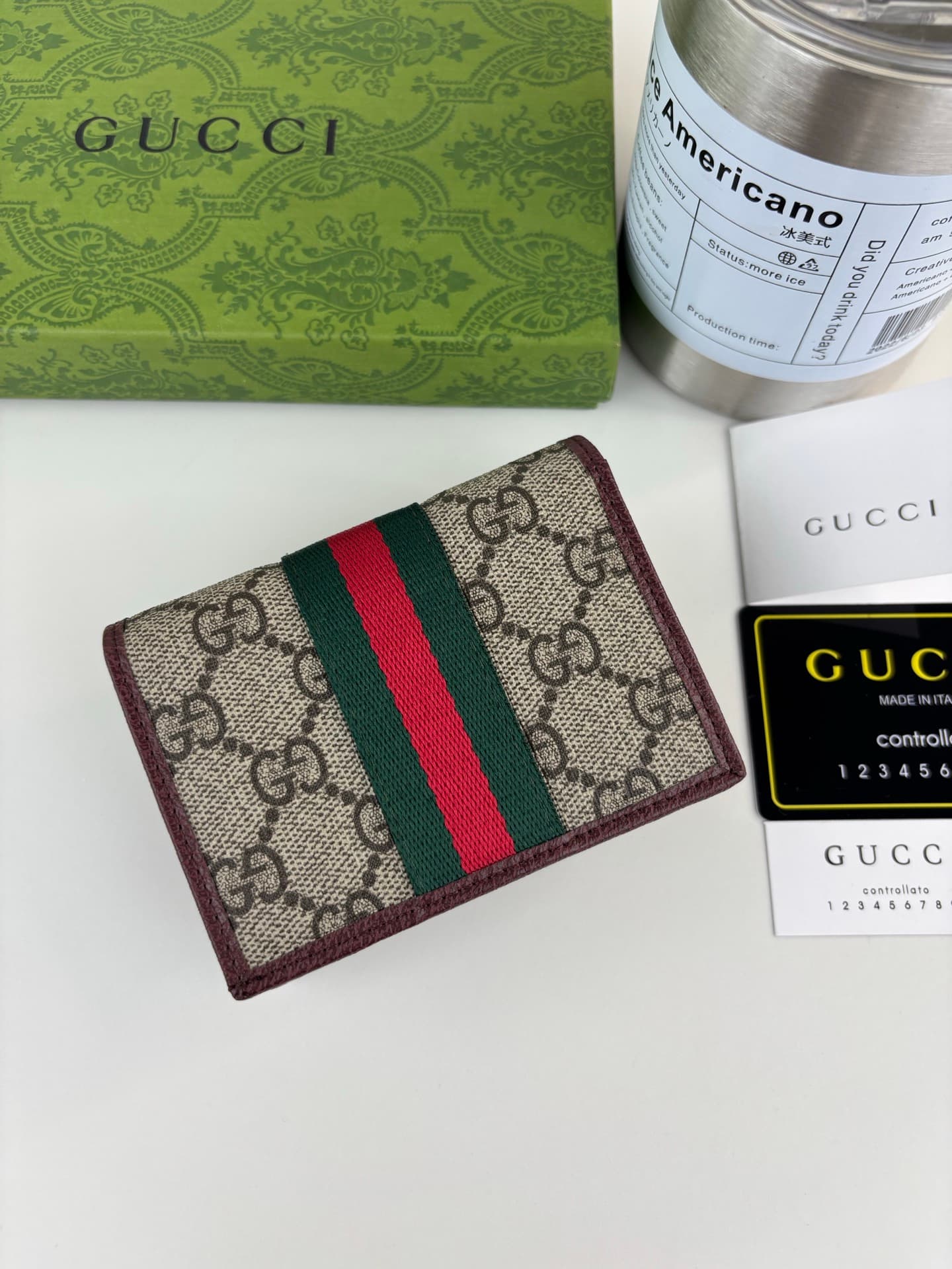 Gucci Green Wallet 838487