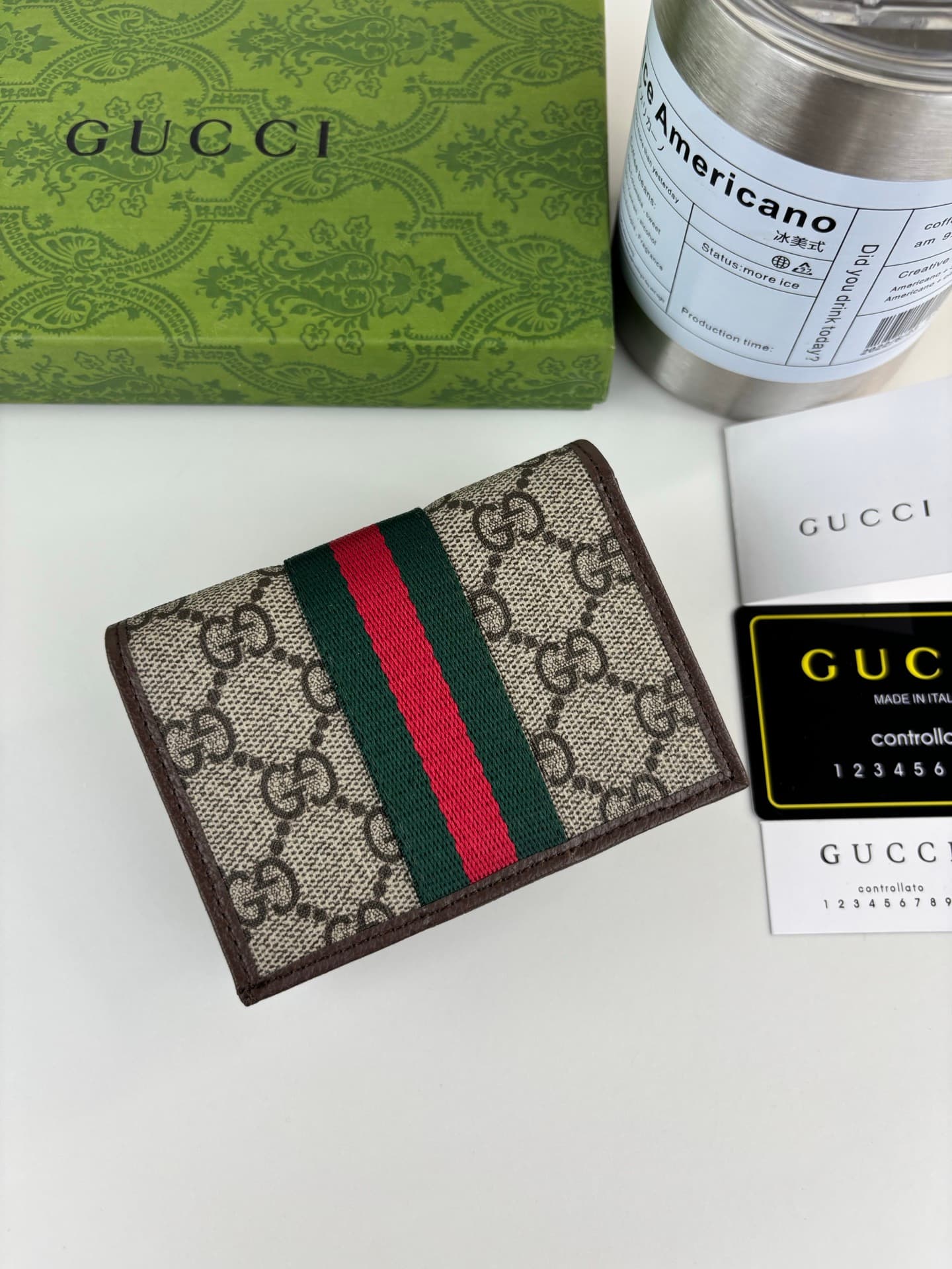 Gucci Green Wallet 838487