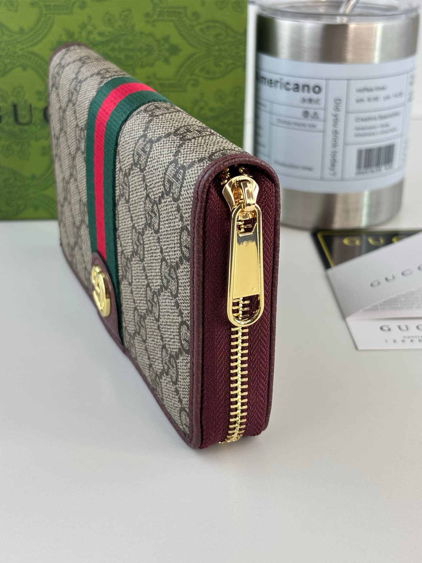 Gucci Green Wallet 838484