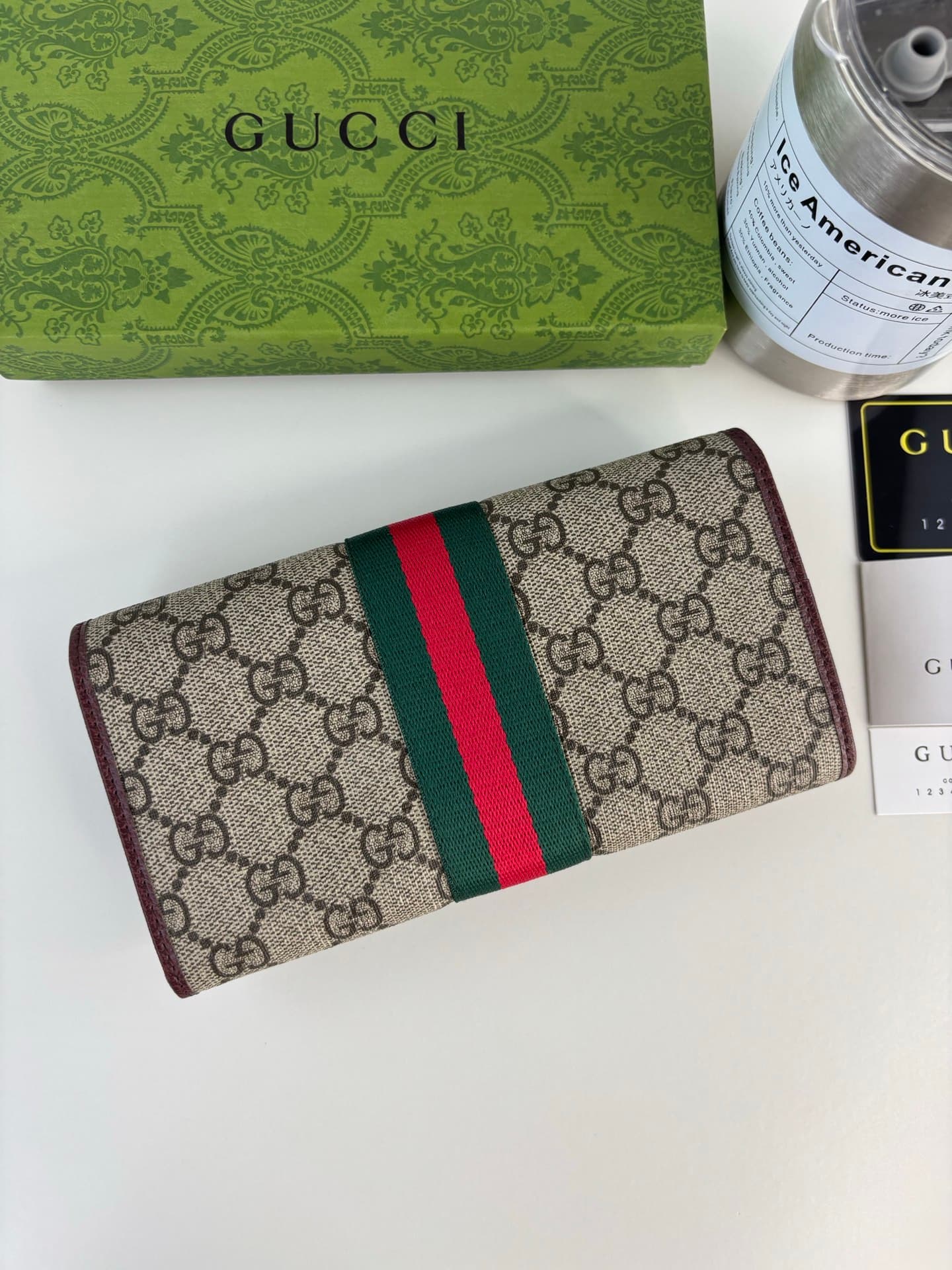 Gucci Green Wallet 838485