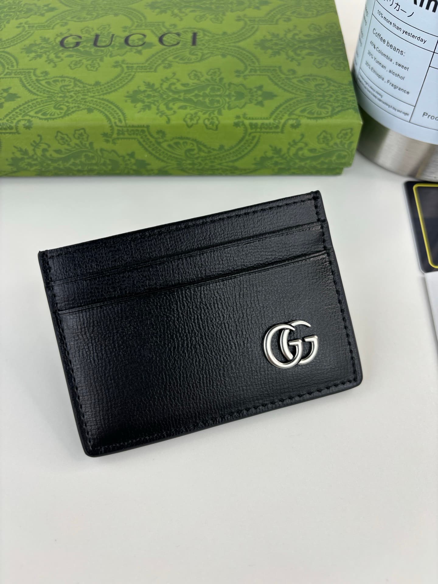 Gucci Black Wallet 657588