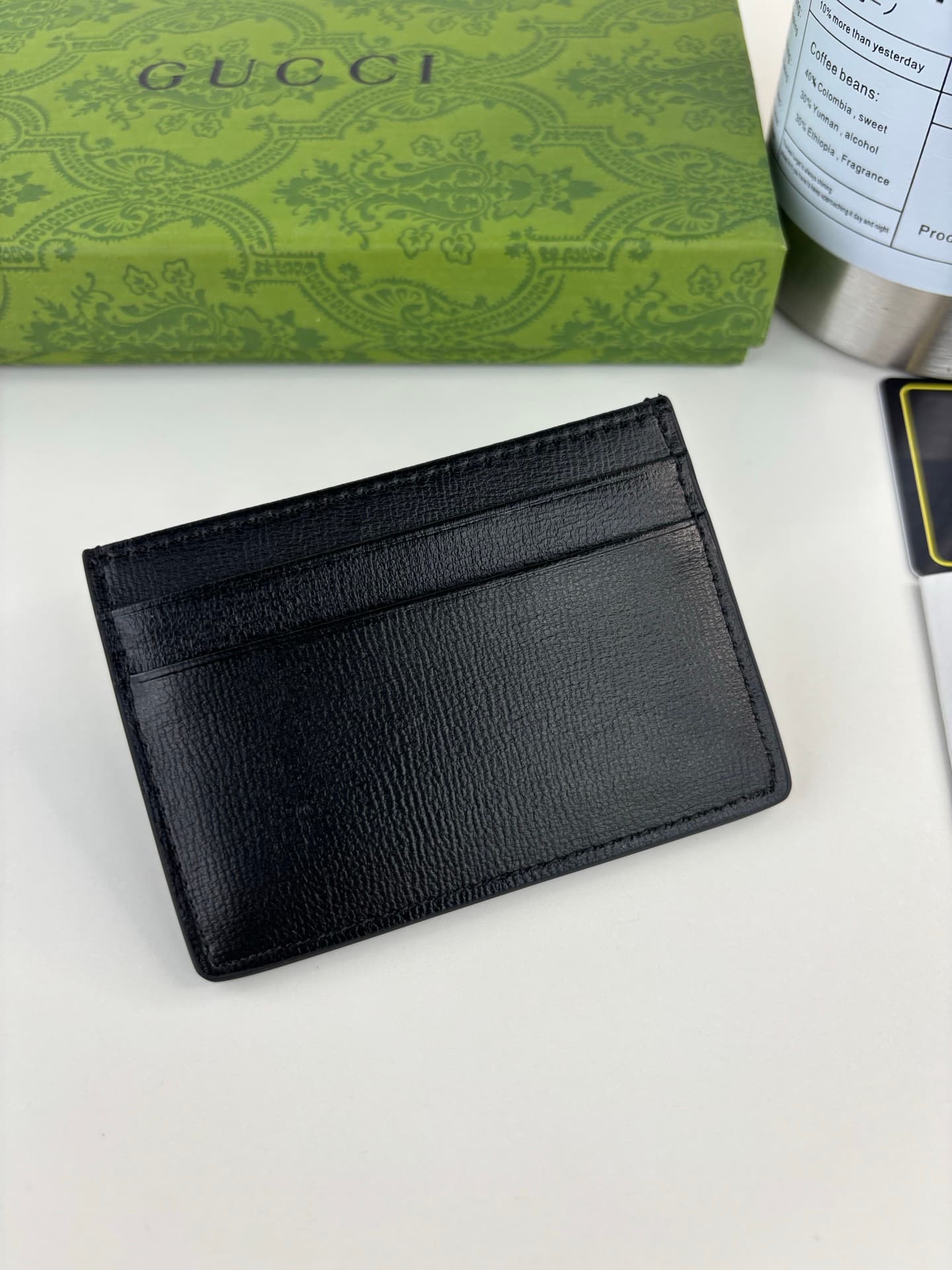 Gucci Black Wallet 657588