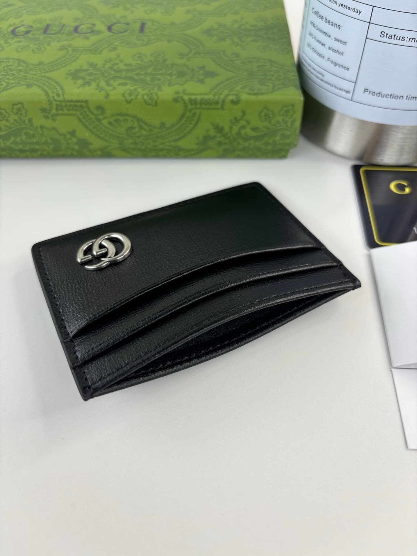 Gucci Black Wallet 657588