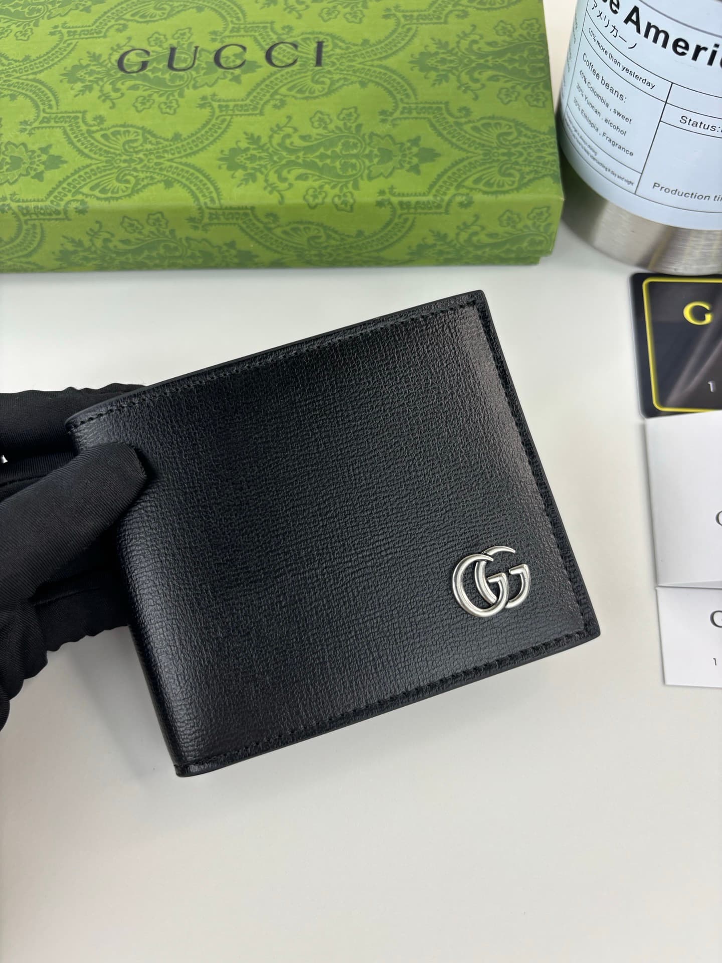 Gucci Black Wallet 428726