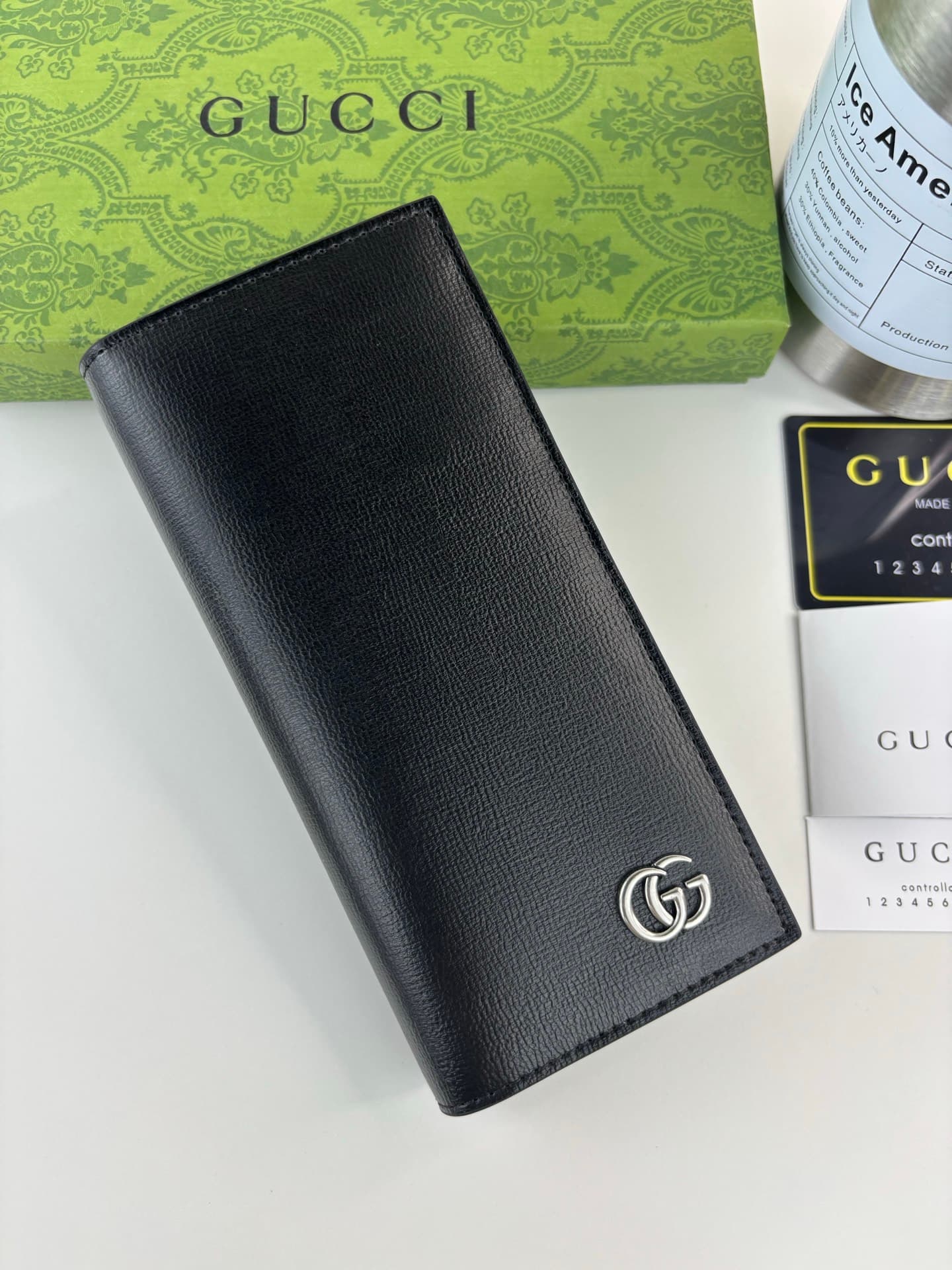 Gucci Black Wallet 428740