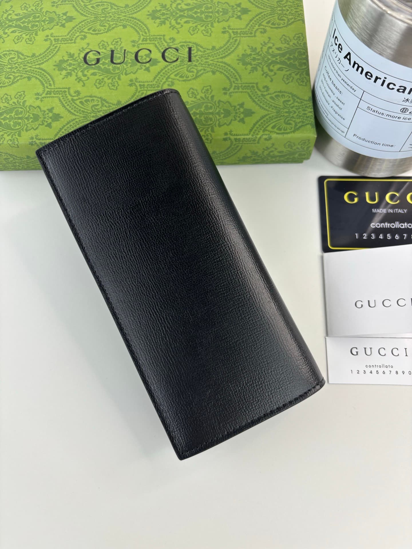 Gucci Black Wallet 428740