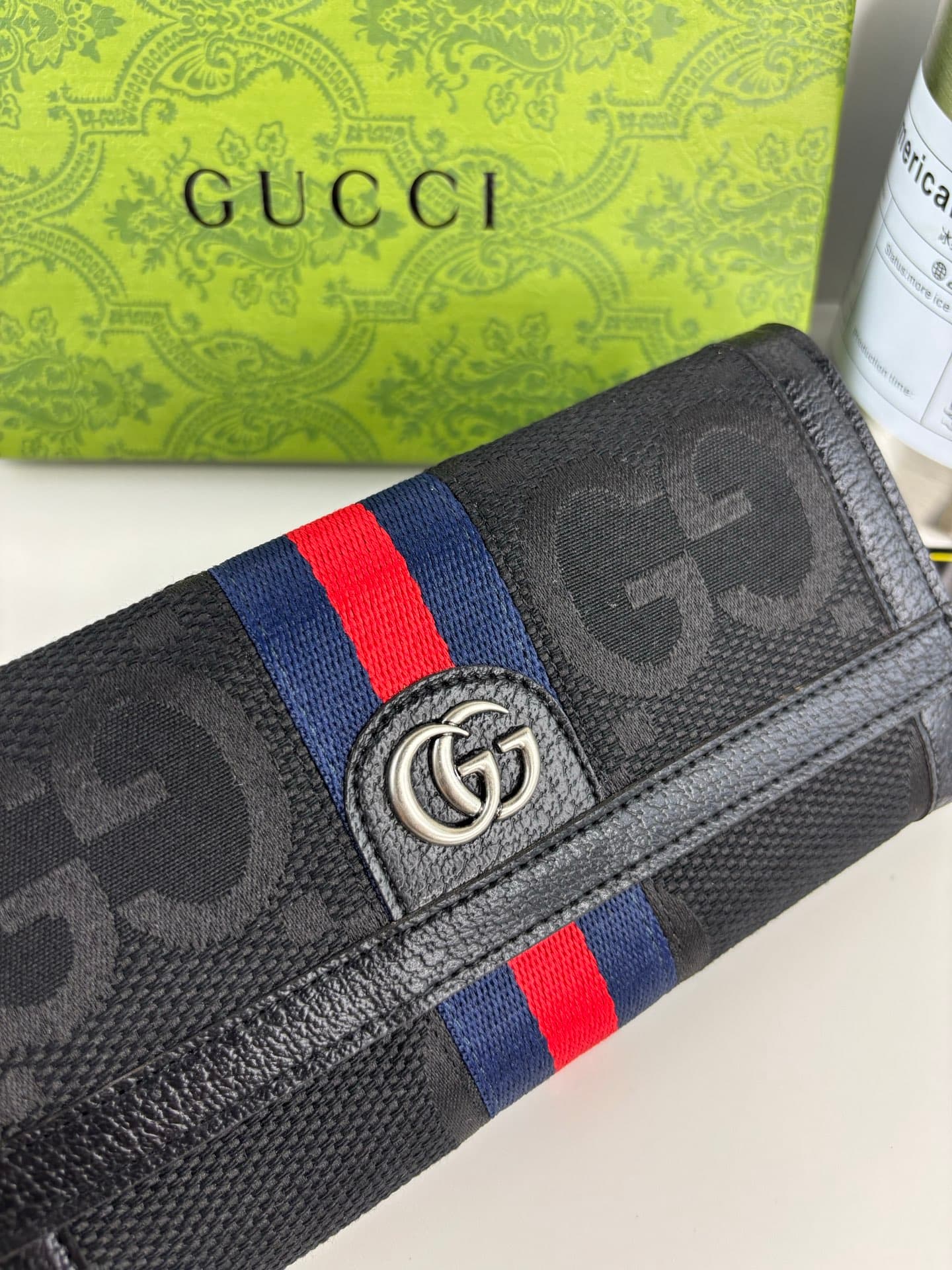 Gucci Black Wallet 523153