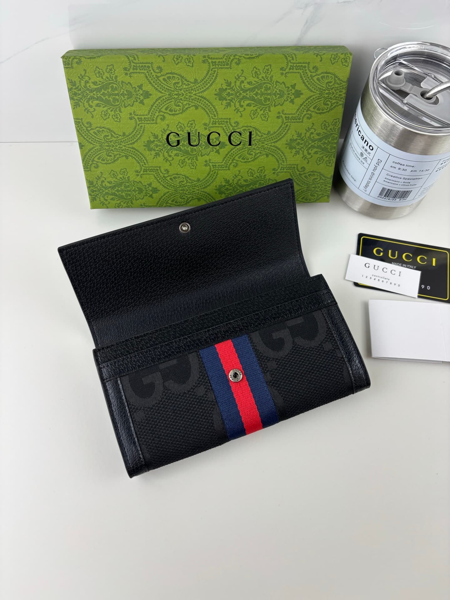 Gucci Black Wallet 523153