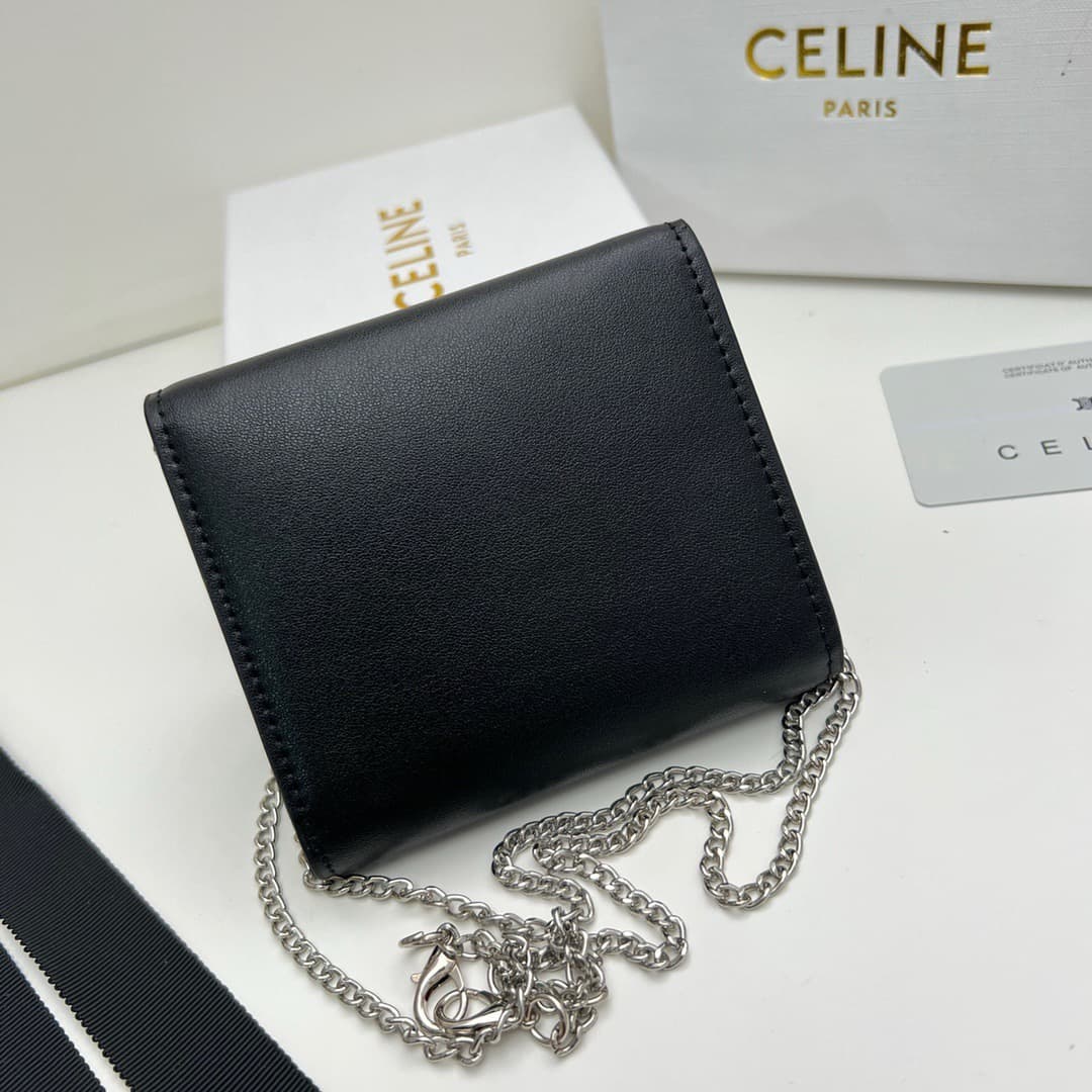 Celine Black Wallet