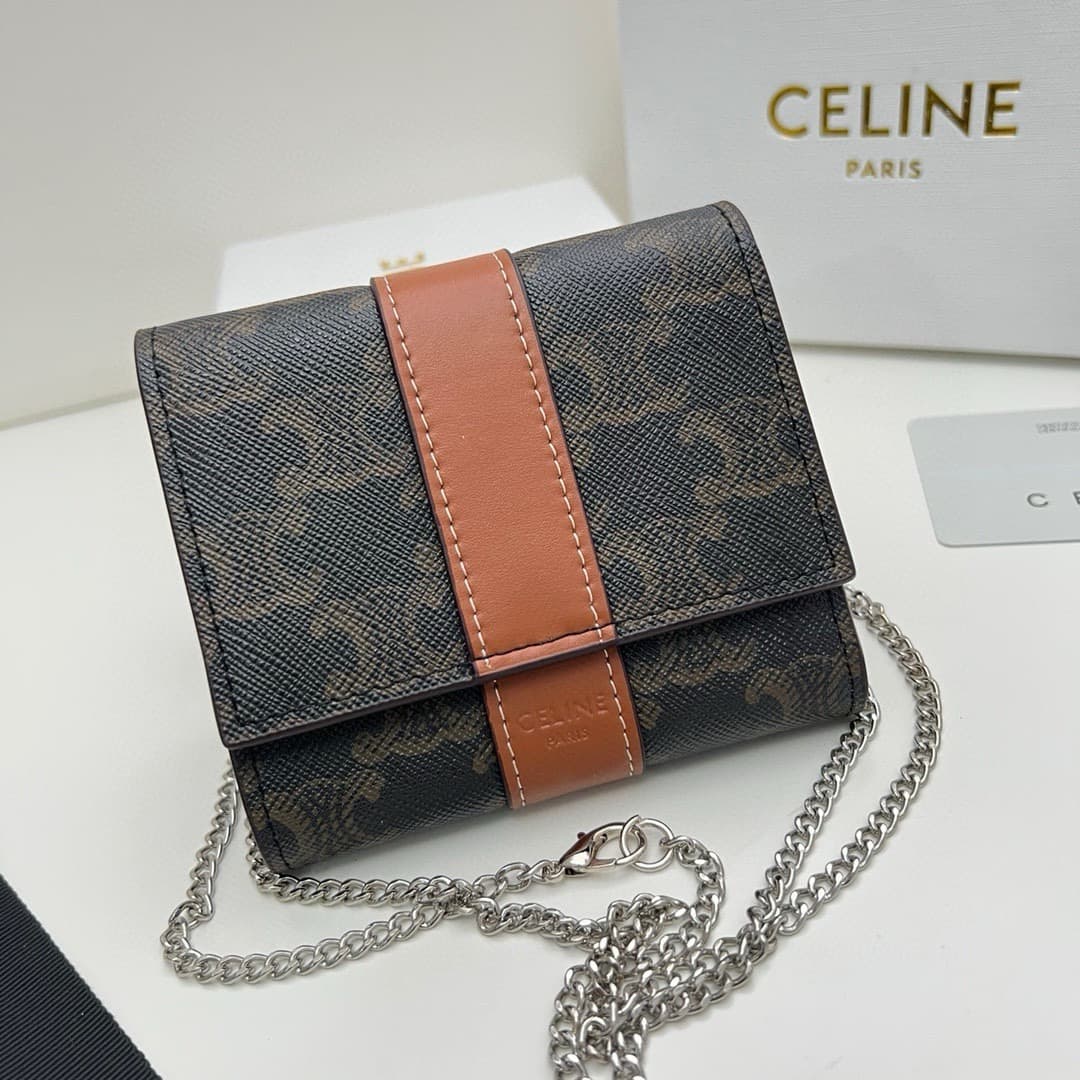Celine Black Wallet