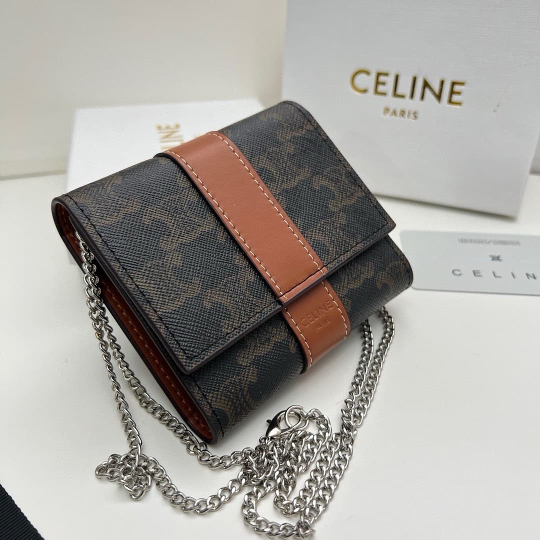 Celine Black Wallet