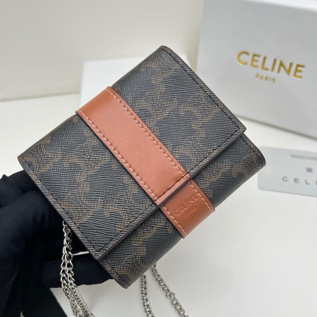Celine Black Wallet