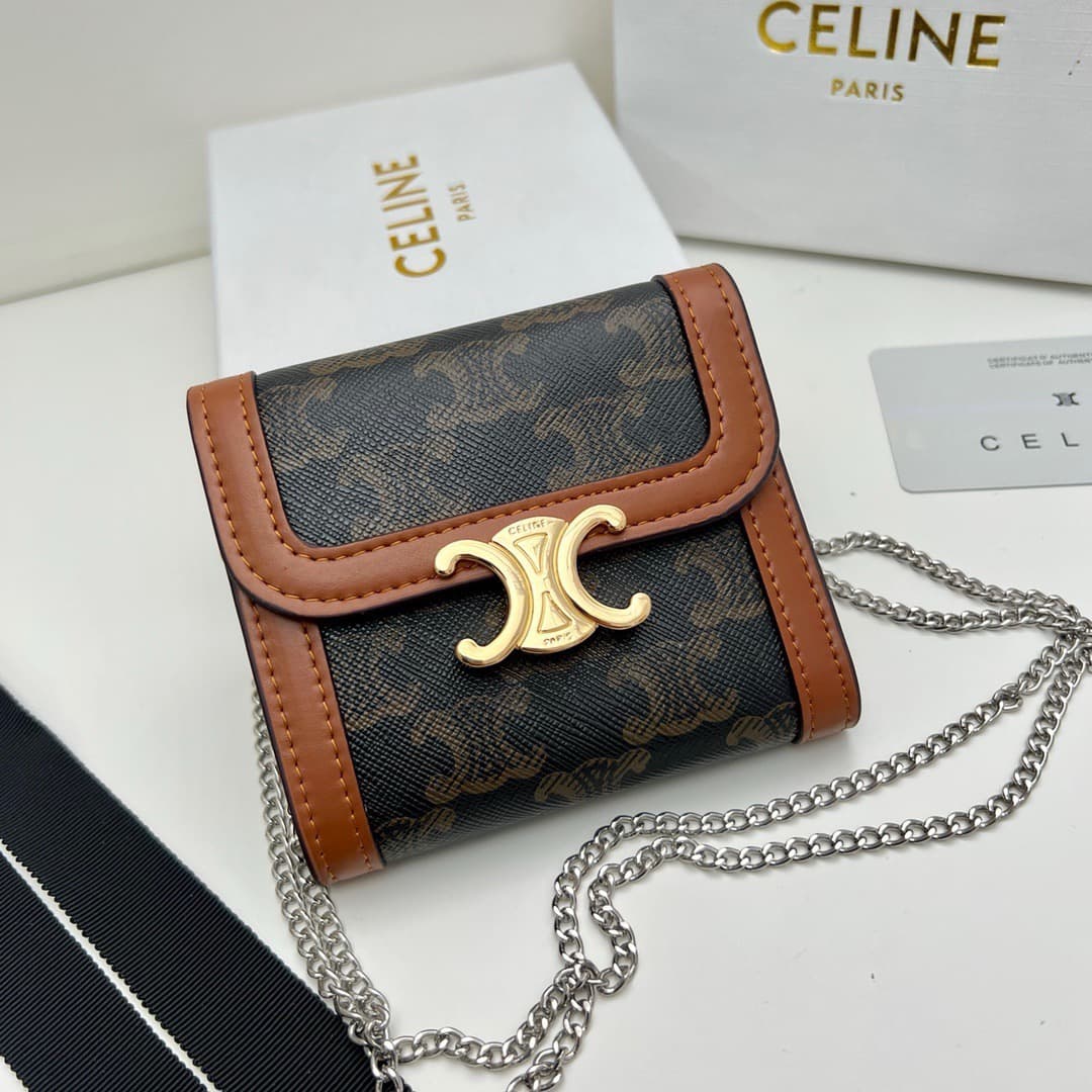 Celine Black Wallet