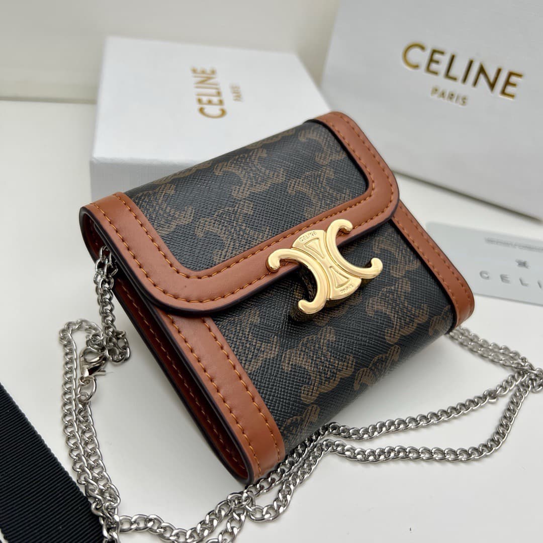 Celine Black Wallet