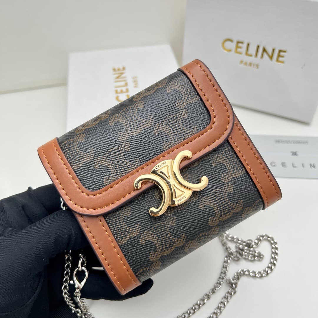 Celine Black Wallet
